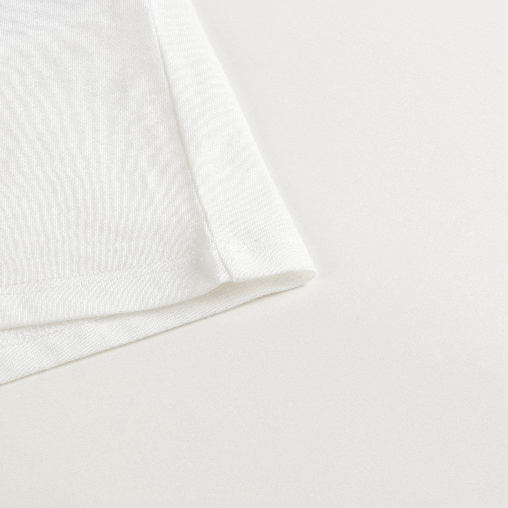 Boys & Girls White Cotton T-Shirt