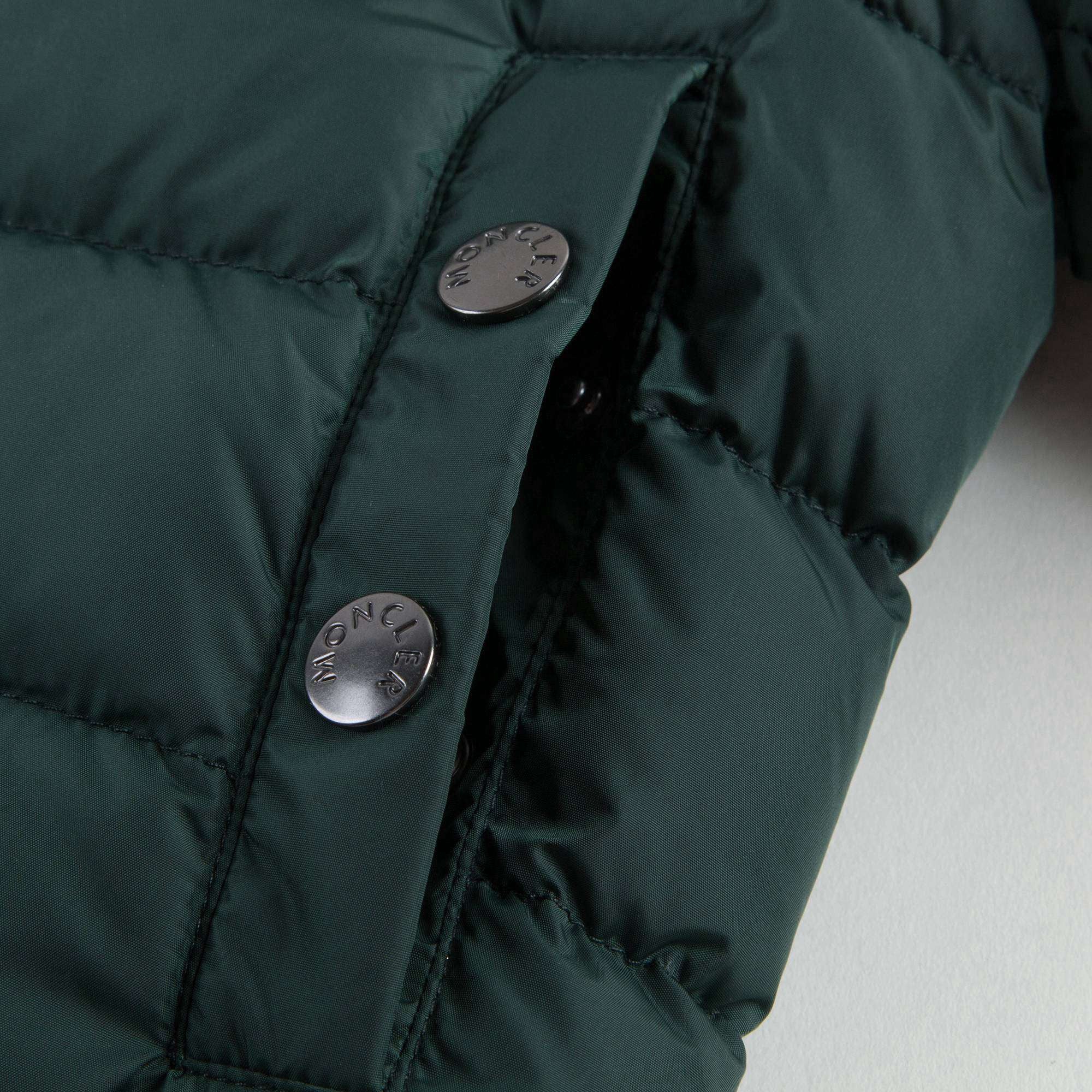 Boys Green 'Auberie' Down Padded Jacket