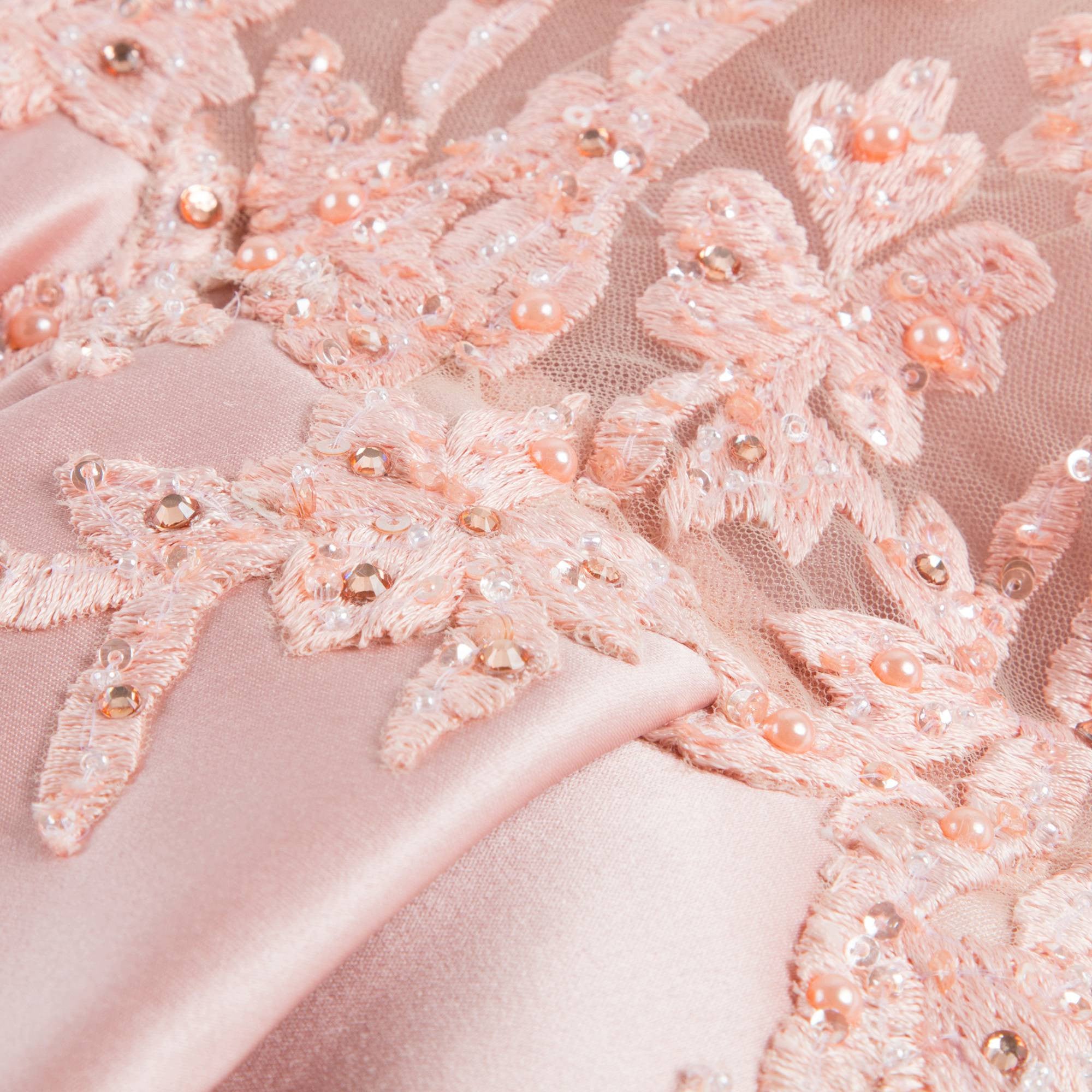 Girls Peachy Coral 'Romance with Titania' Dress