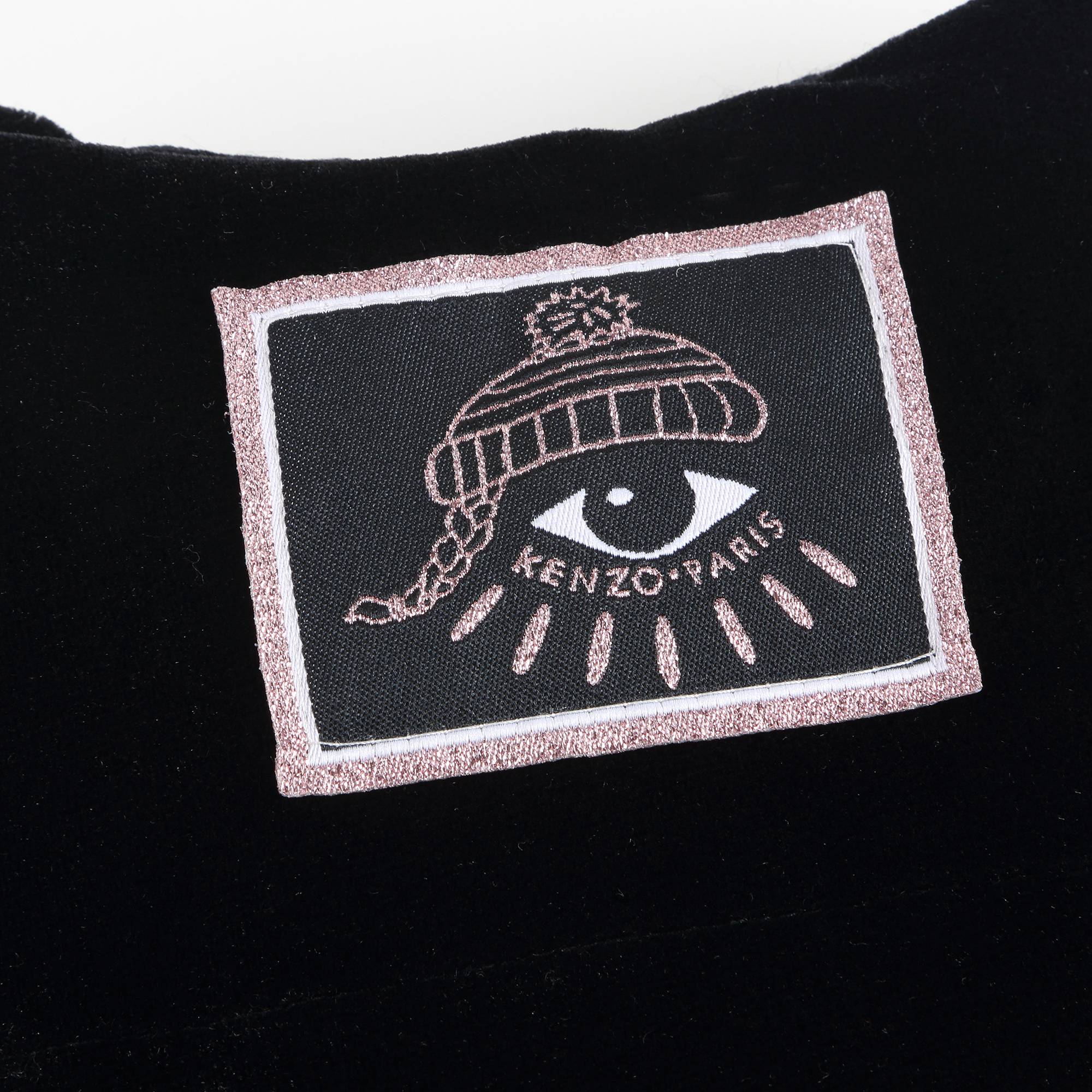 Girls Black Viscose Cardigan