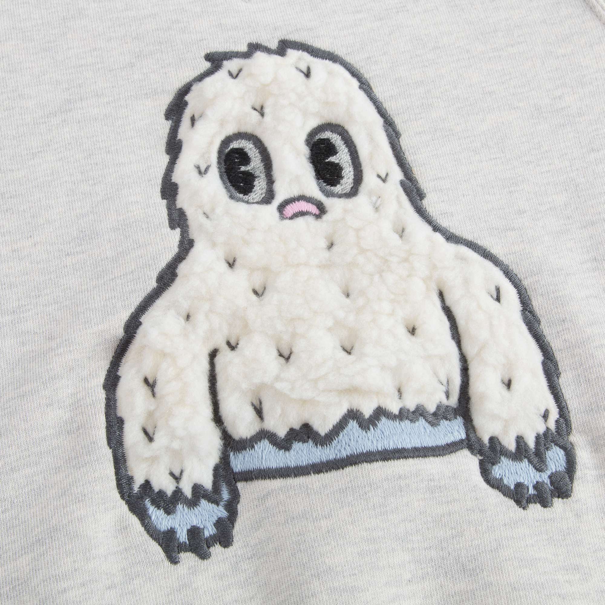 Boys & Girls Grey Cotton Sweatshirt