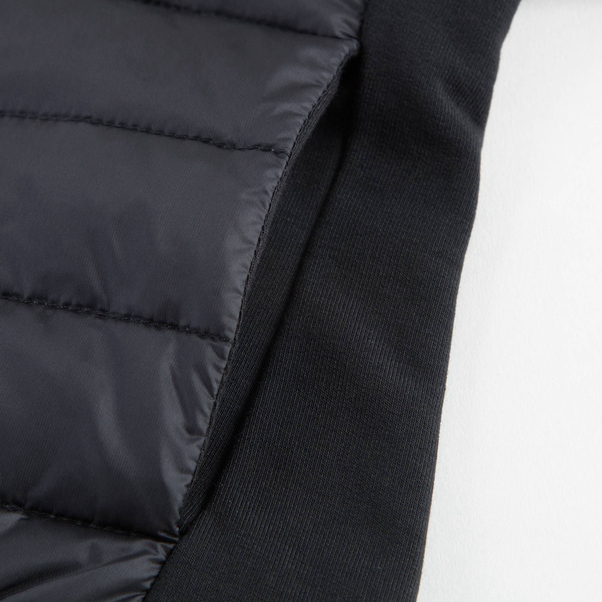 Boys & Girls Black Cotton Cardigan