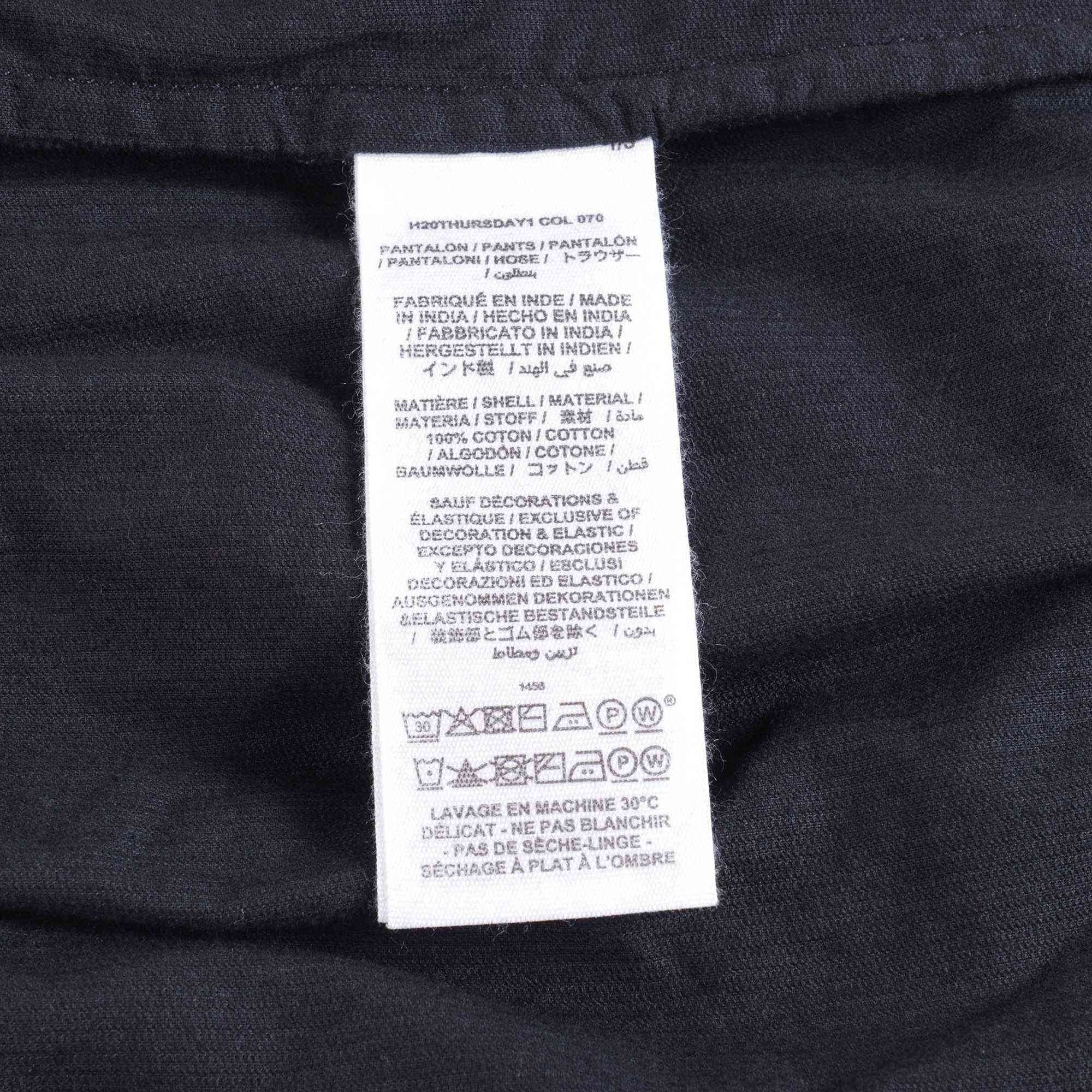 Baby Boys & Girls Navy Cotton Pants