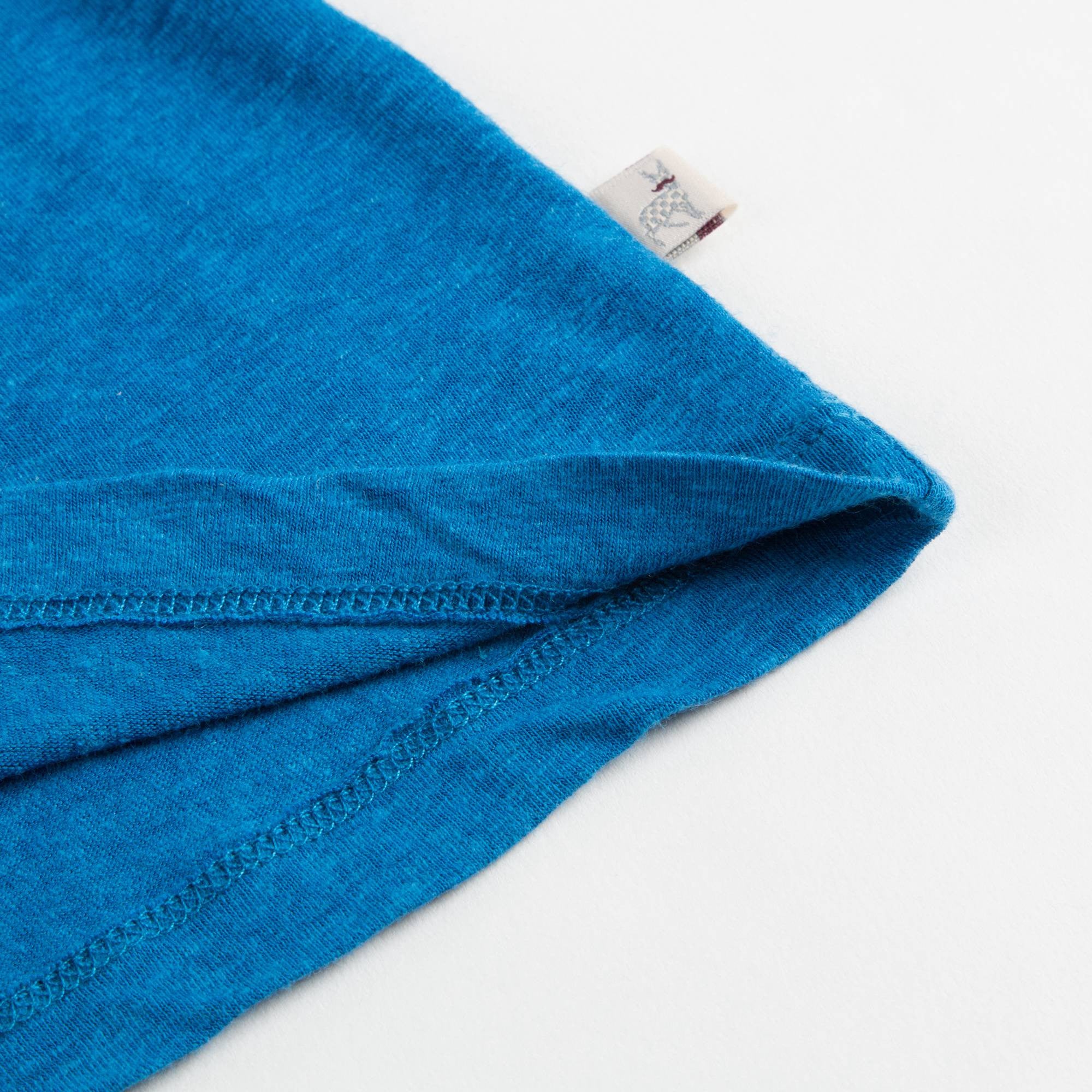 Boys Blue Cotton T-shirt