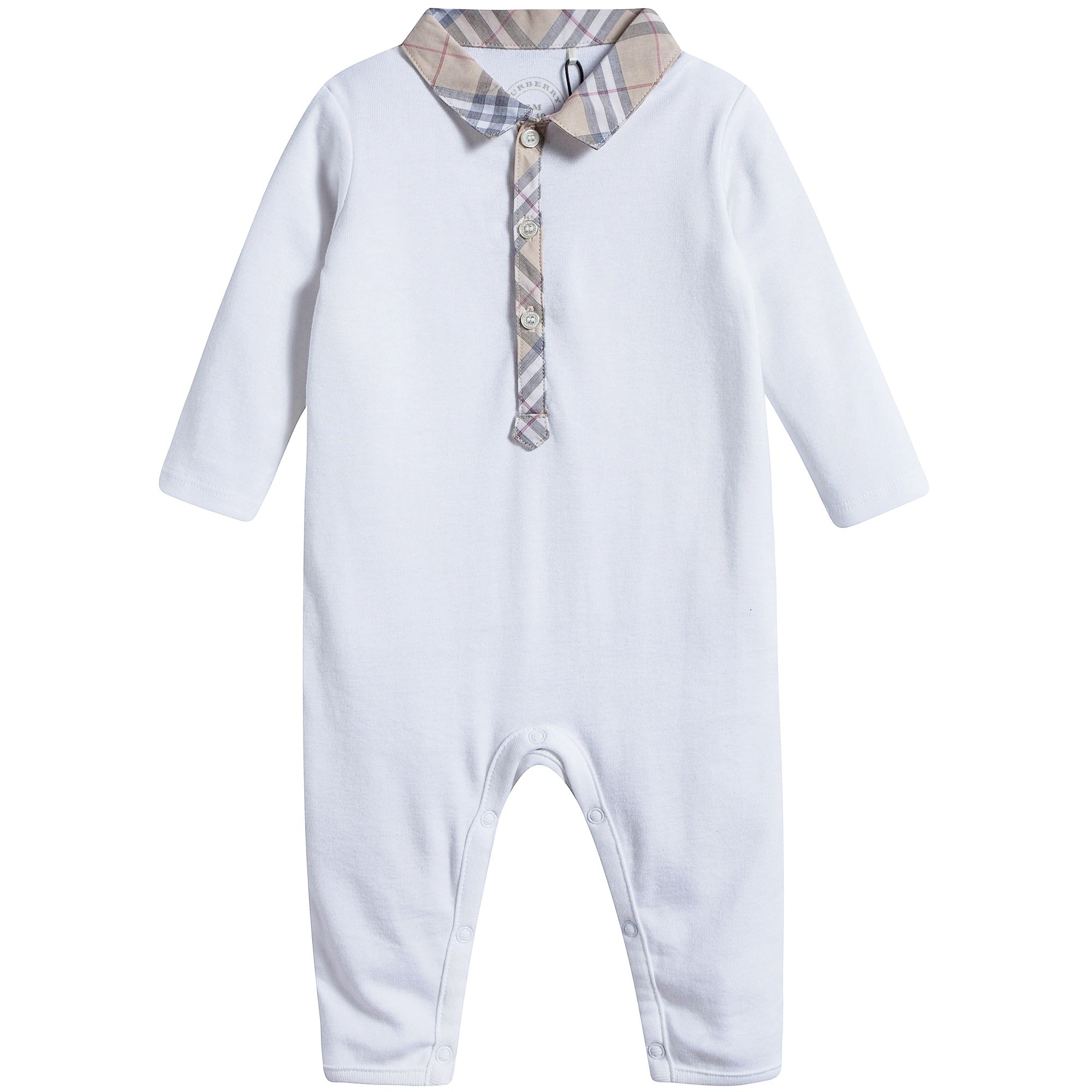 Baby White Cotton Three-piece Gift Set