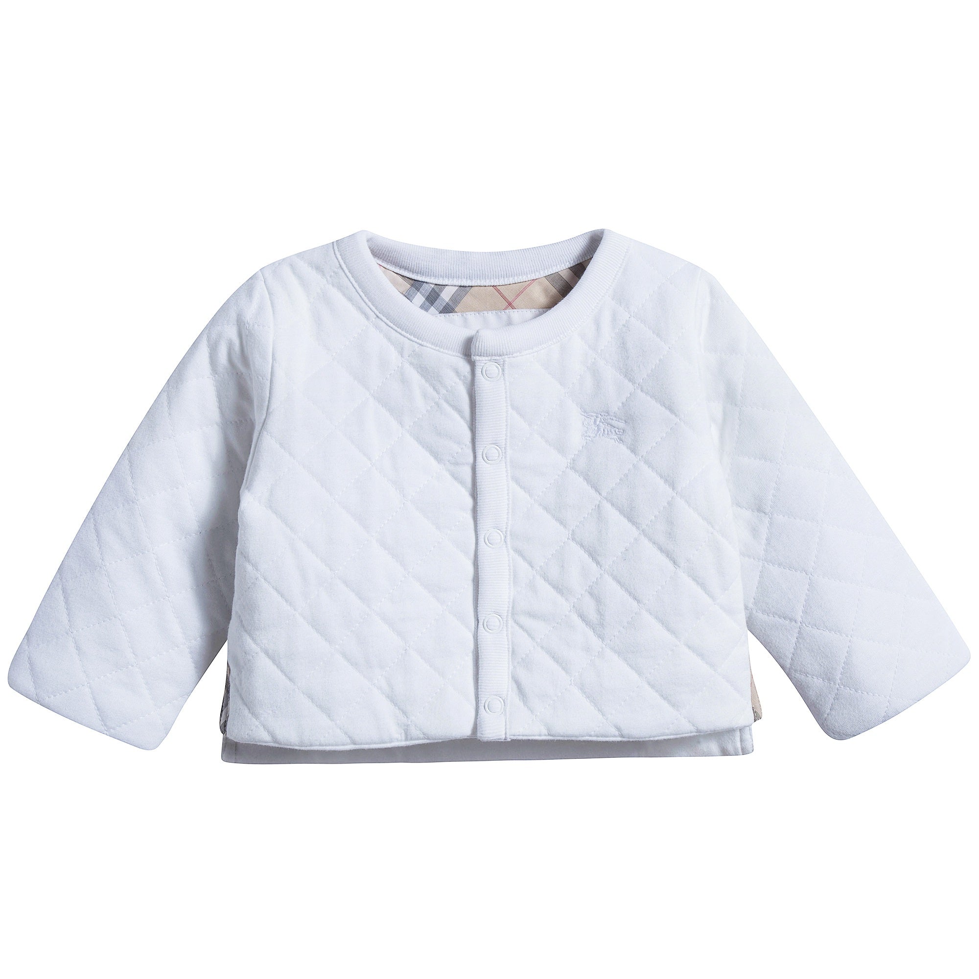 Baby White Cotton Three-piece Gift Set