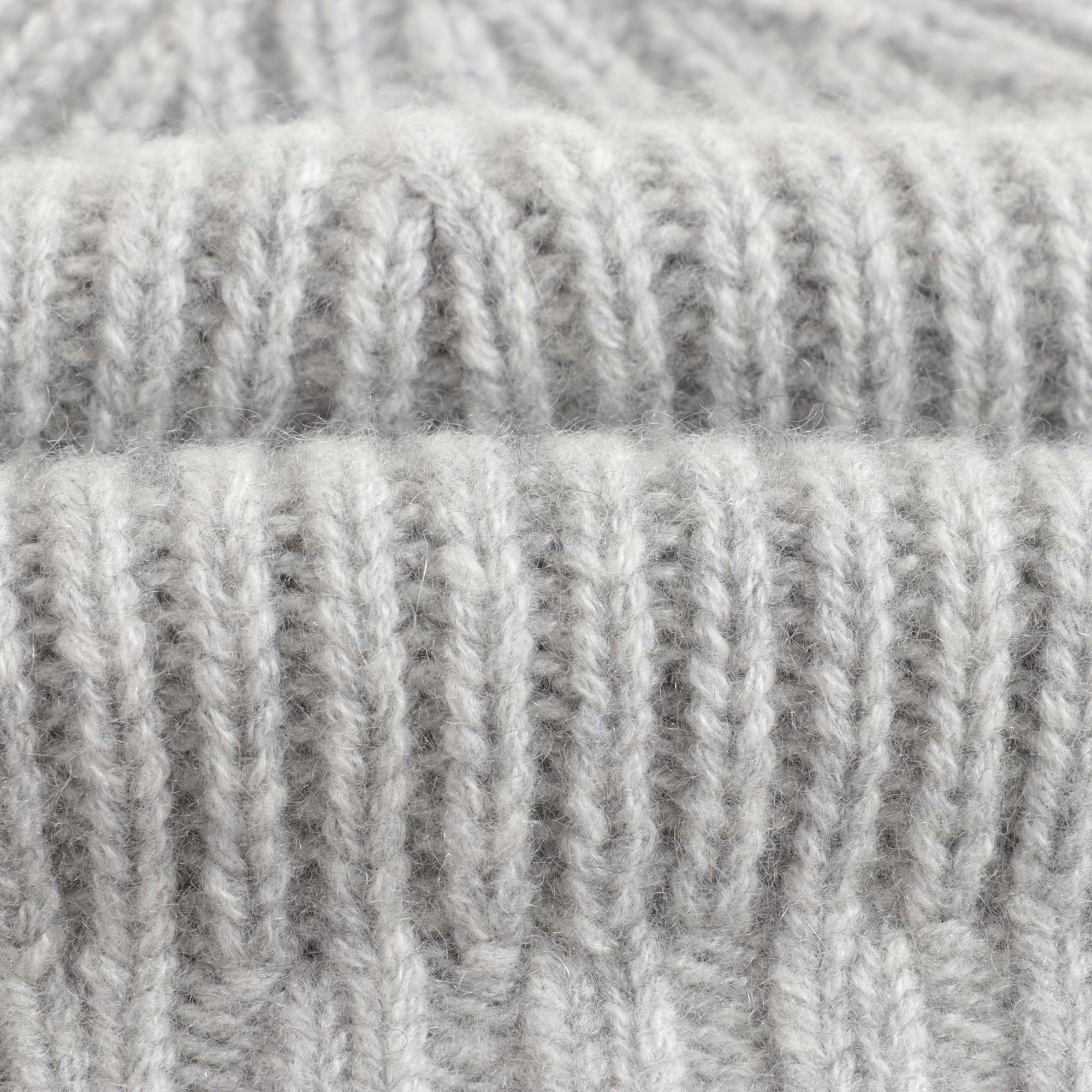 Boys & Girls Light Grey Cashmere Beanie