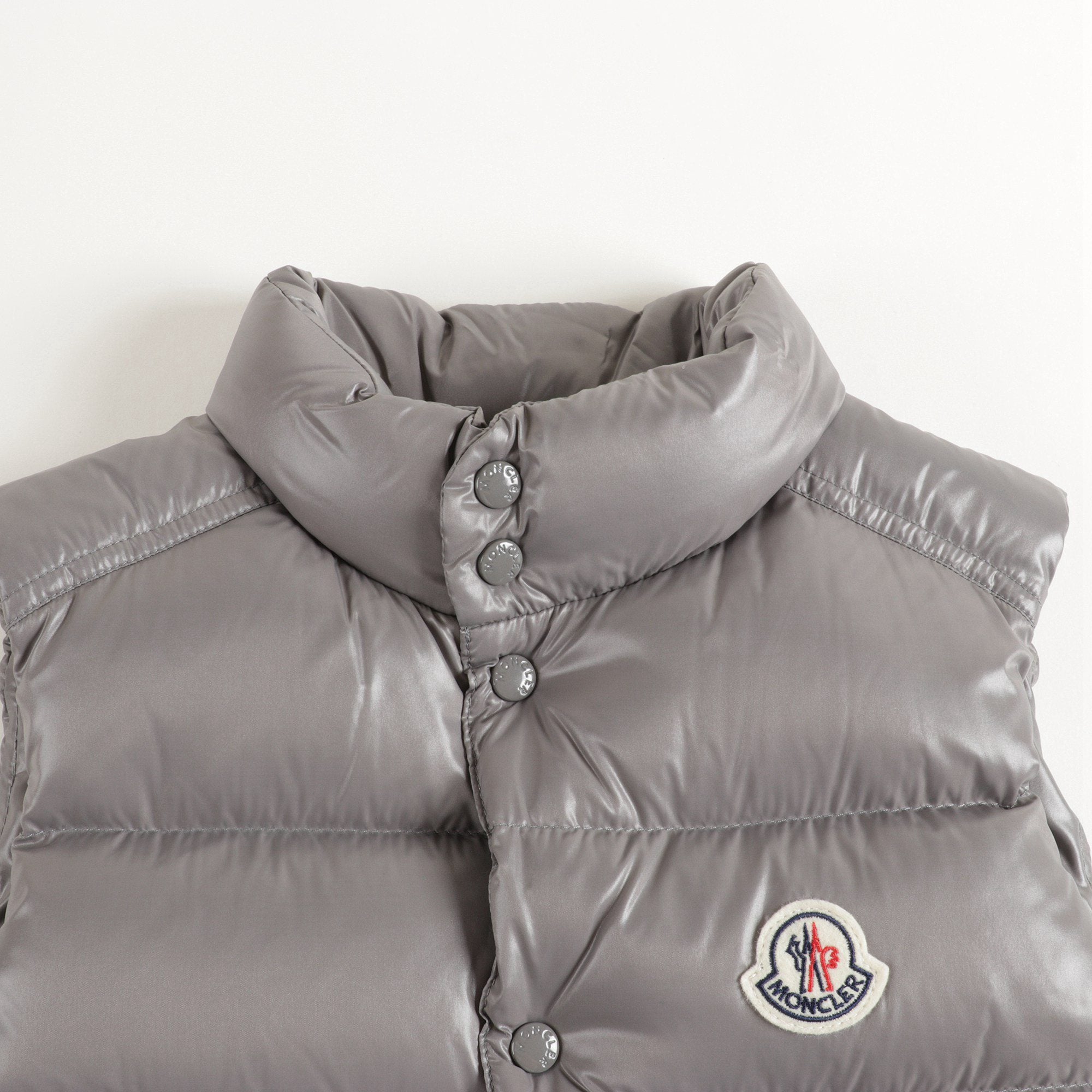 Boys Grey TIB Padded Down Vest