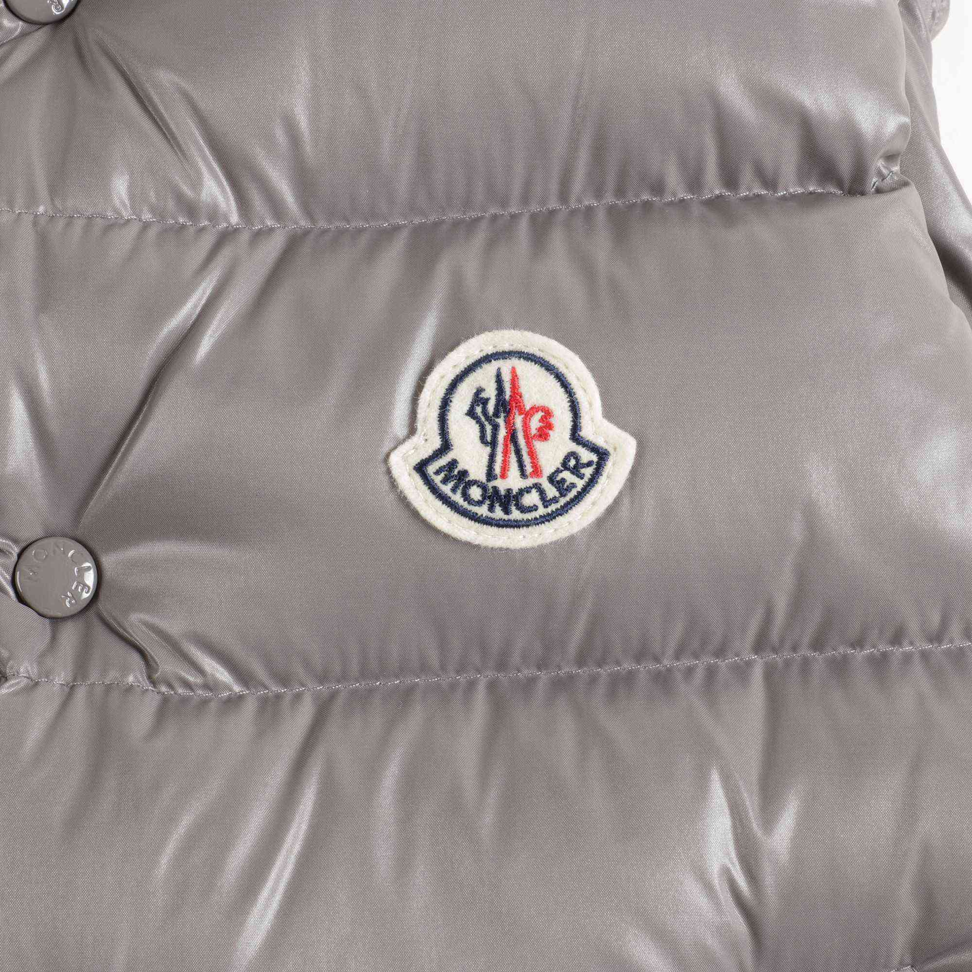 Boys Grey TIB Padded Down Vest