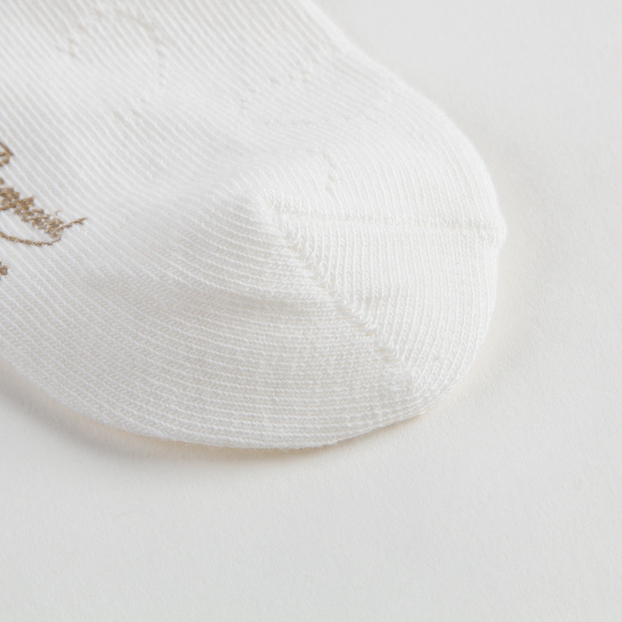 Girls White Cotton Socks