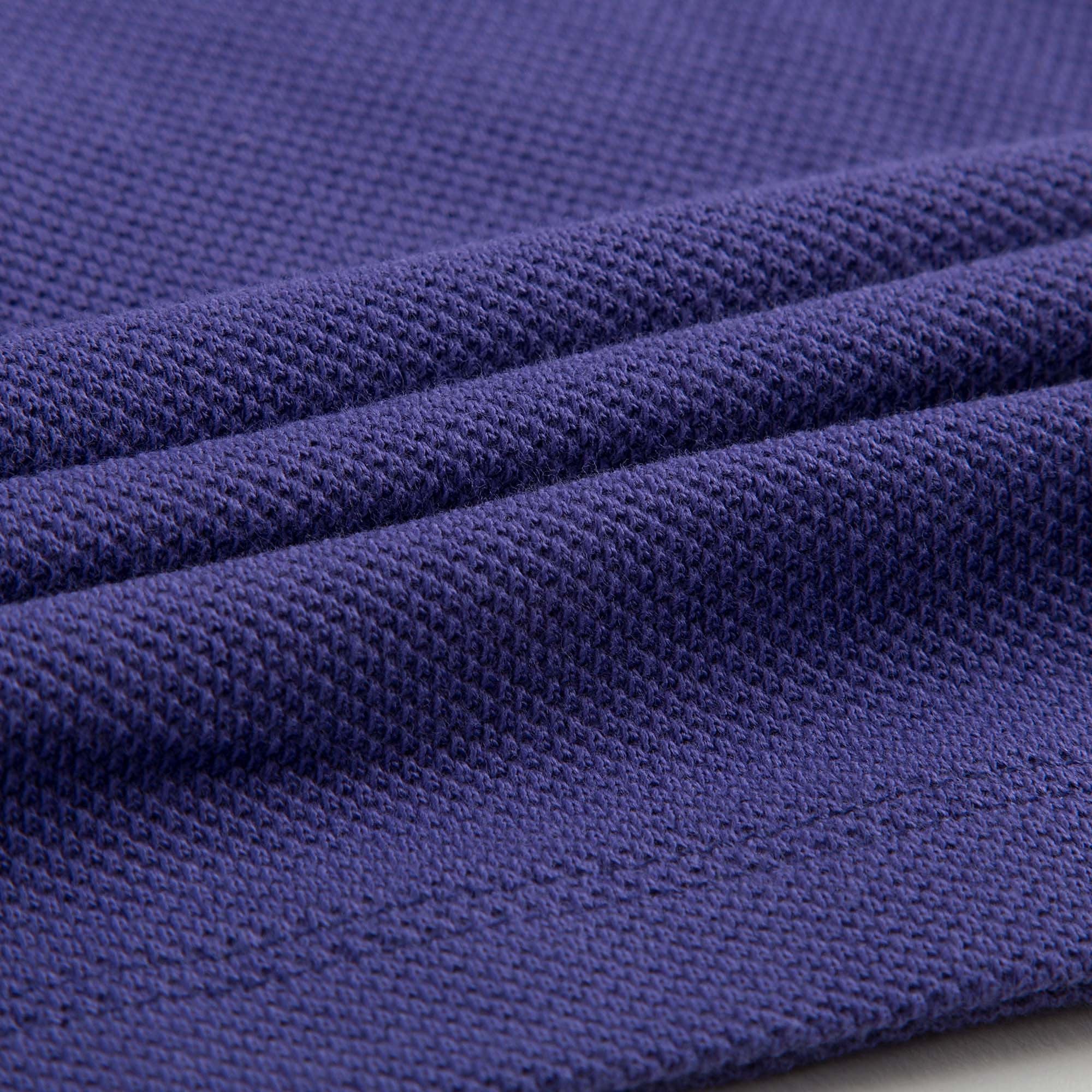 Baby Girls Purple Cotton Polo Shirt With Patch Flowers Trims - CÉMAROSE | Children's Fashion Store - 8