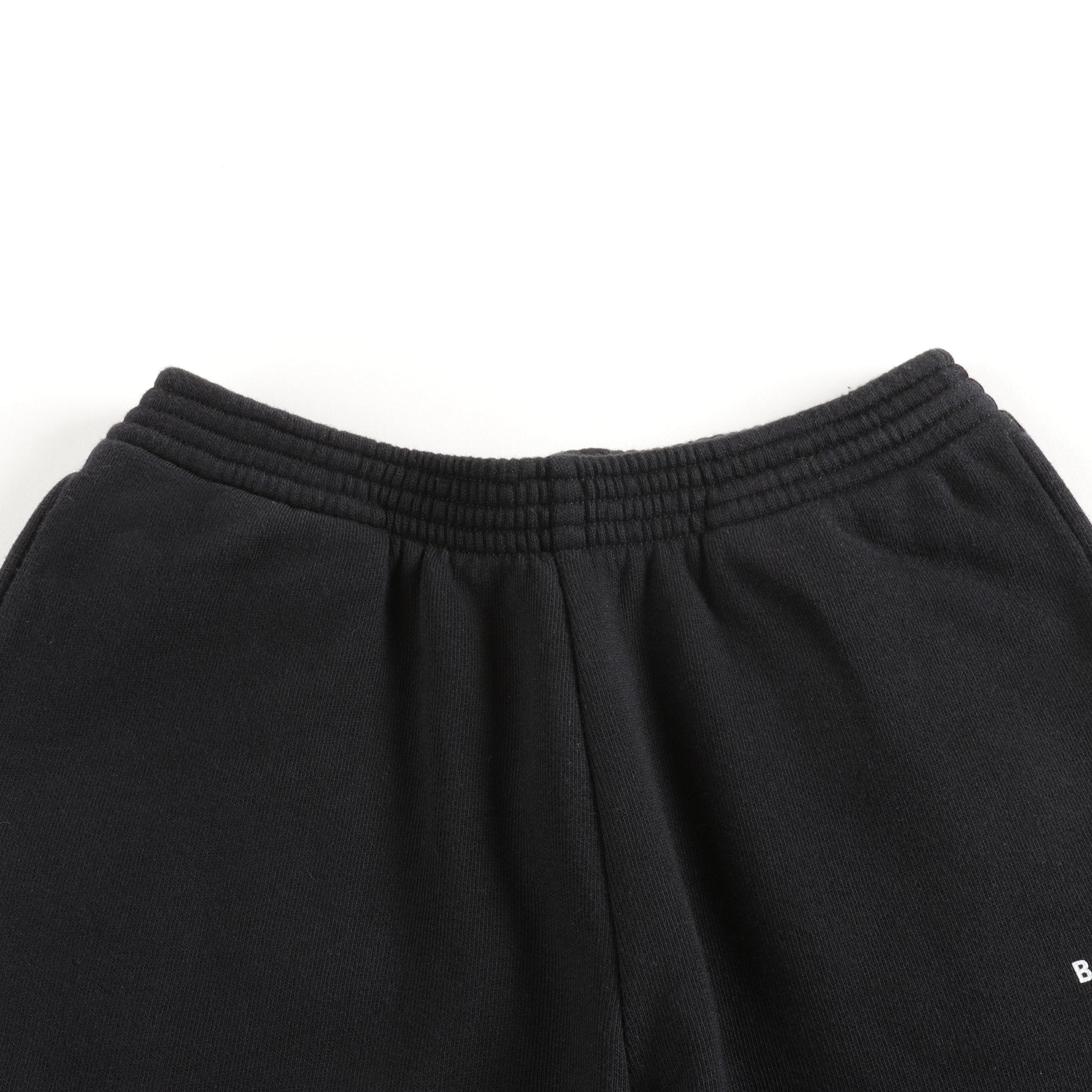 Boys Black Cotton Shorts