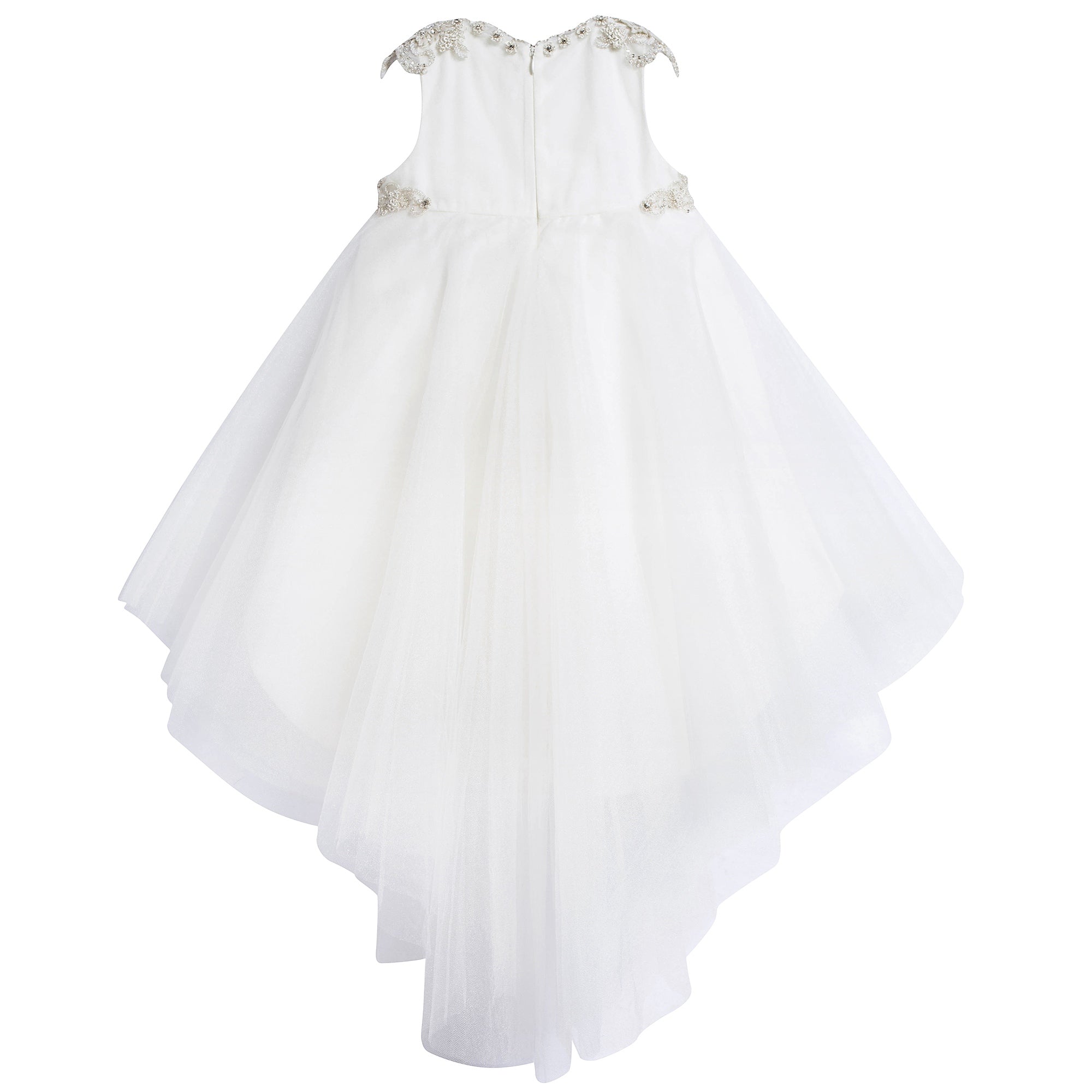Girls  White  "Pruncess Ekaterina"  Dress