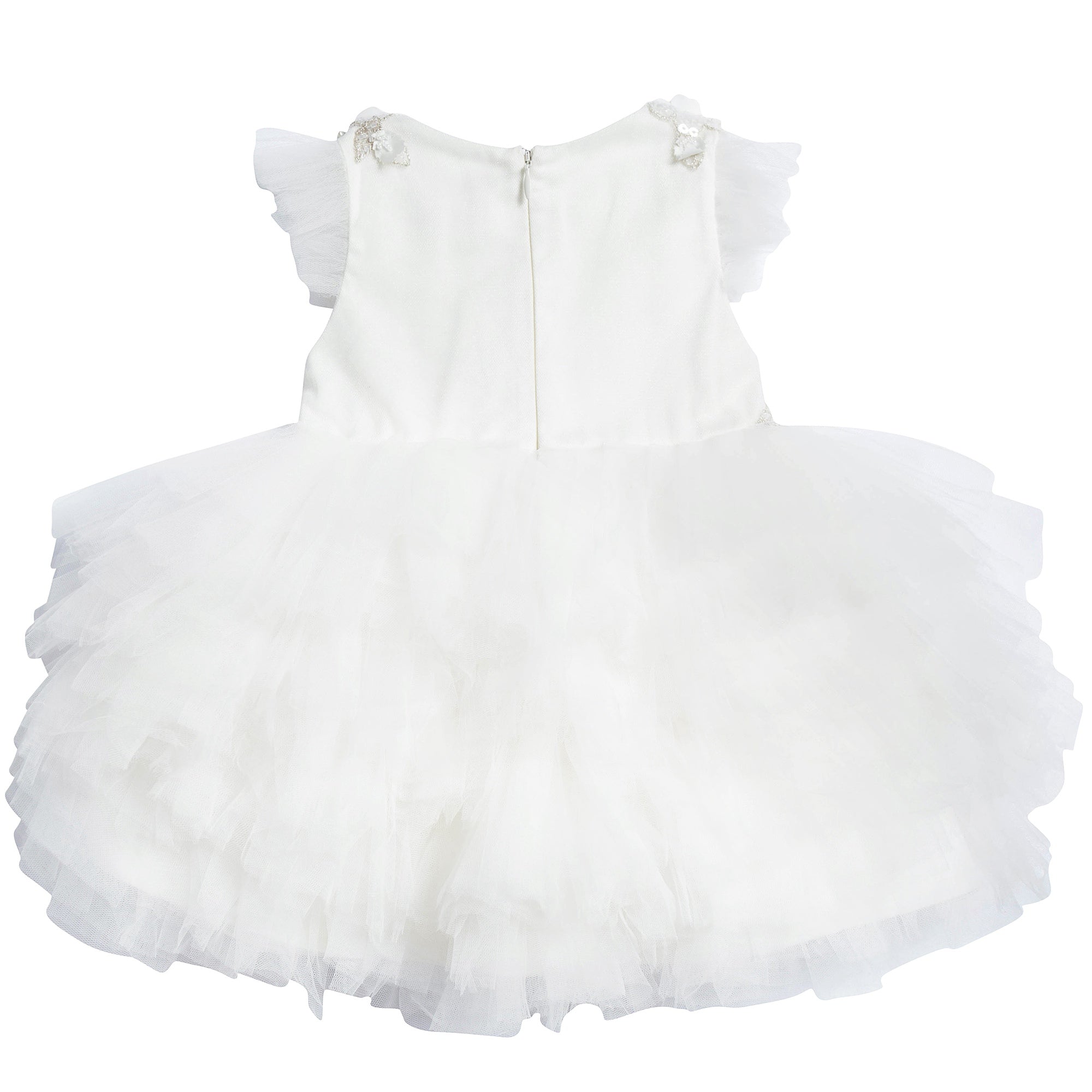 Girls  Whire   Dress