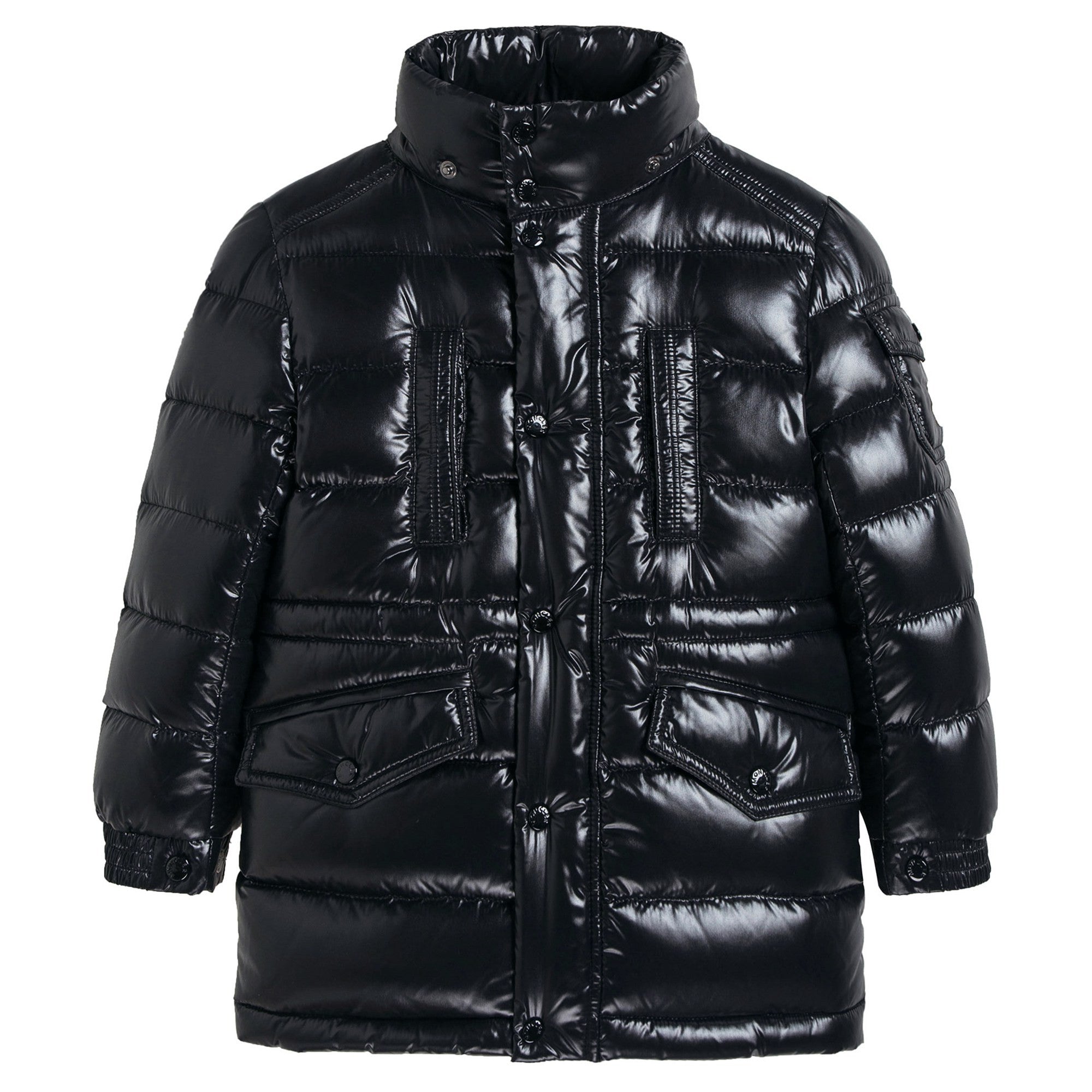 Boys & Girls Black 'Riviere' Down Padded Coat
