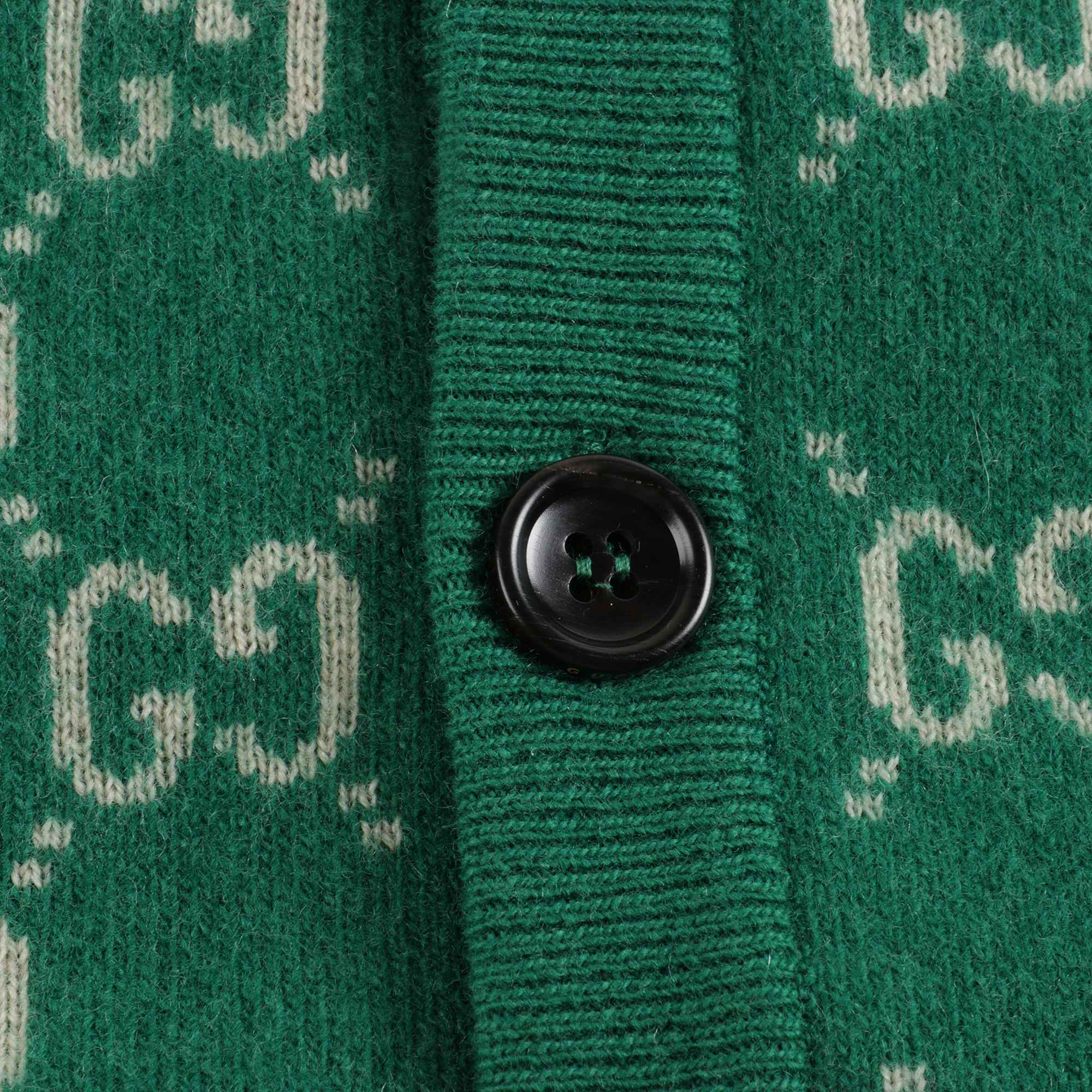 Boys & Girls Green GG Knit Vest