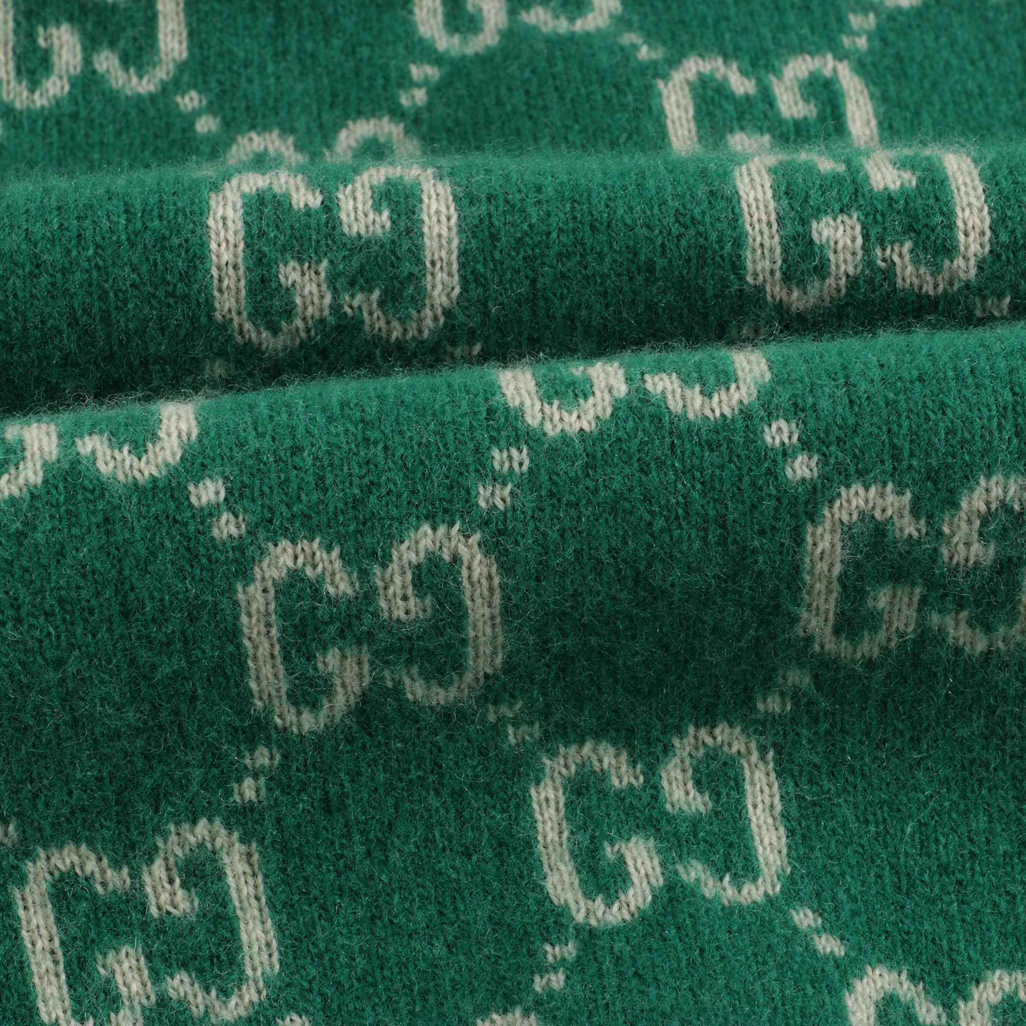 Boys & Girls Green GG Knit Vest