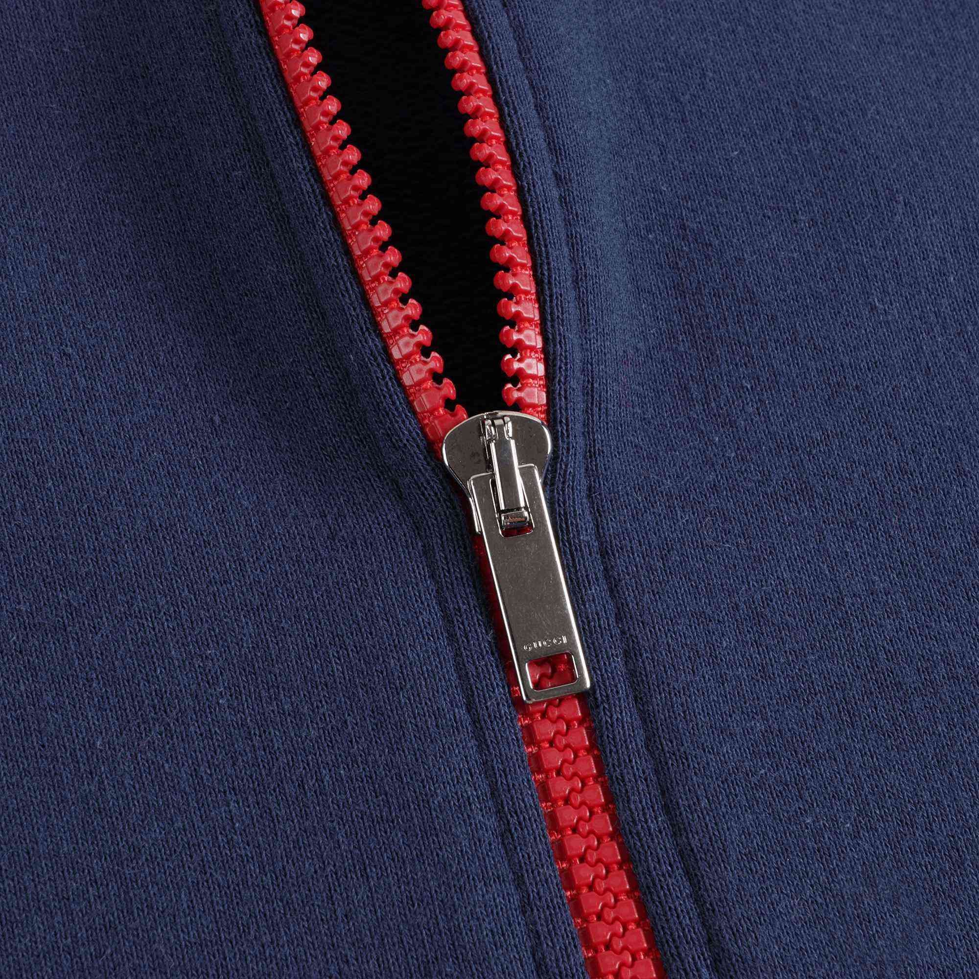 Baby Boys & Girls Prussian Blue Cotton Hoodie