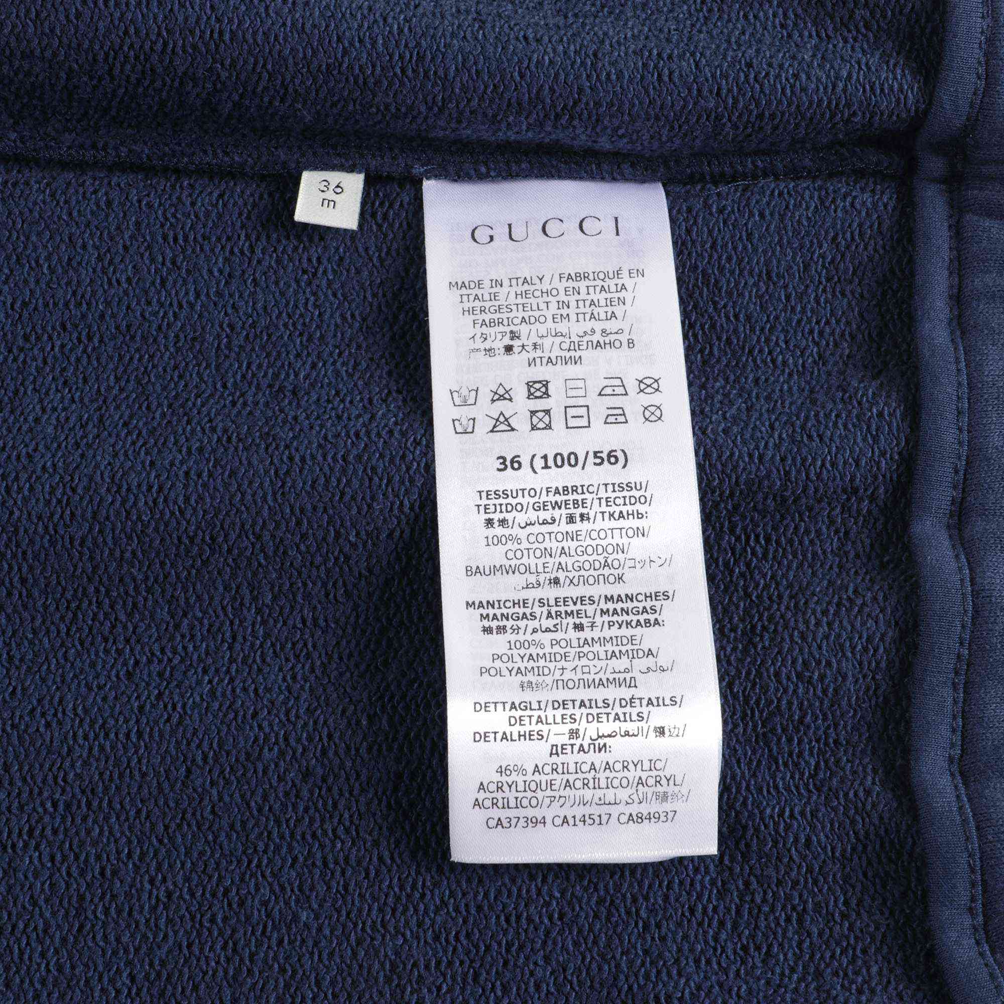 Baby Boys & Girls Prussian Blue Cotton Hoodie