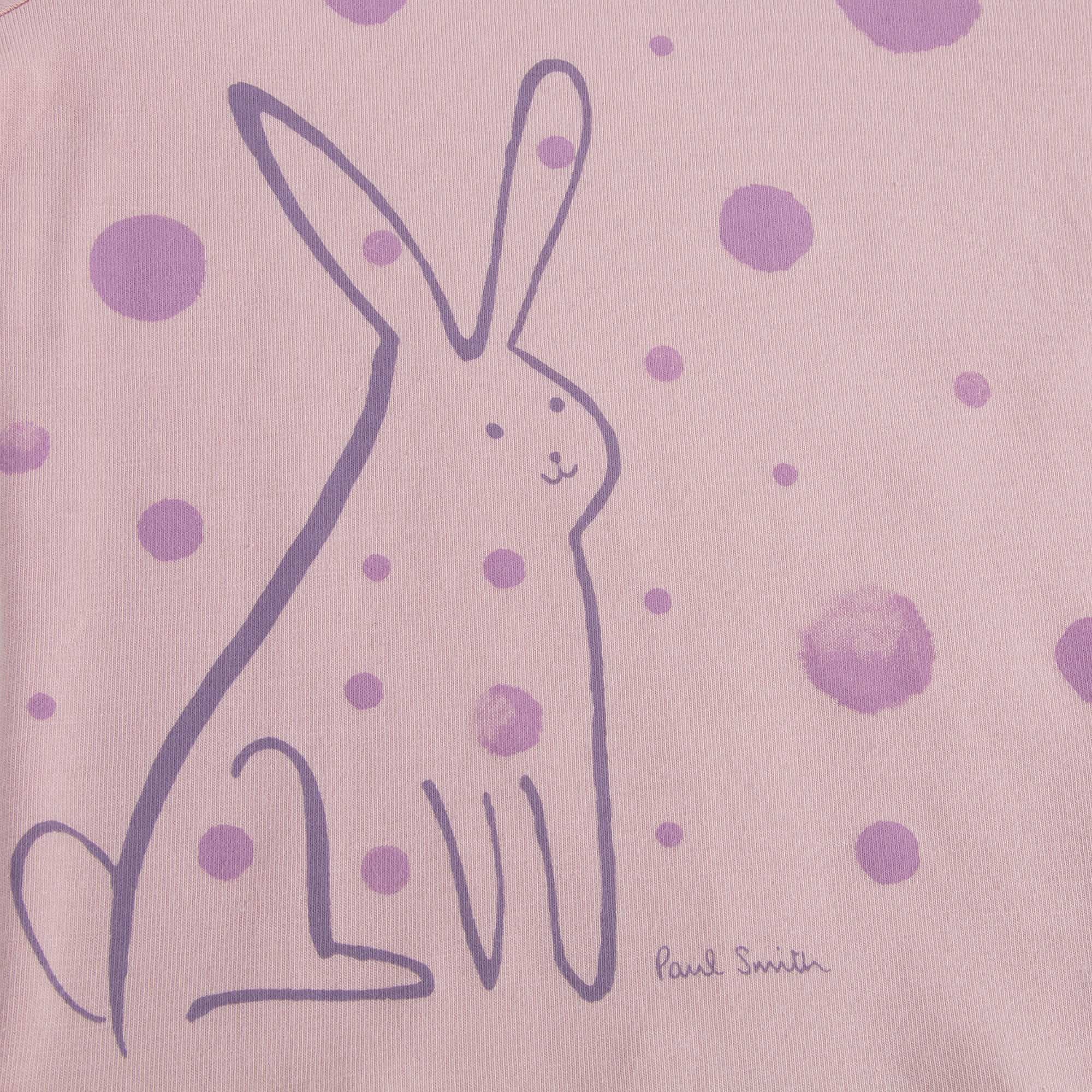 Baby Girls Pink Fancy Printed Trims T-Shirt - CÉMAROSE | Children's Fashion Store - 3