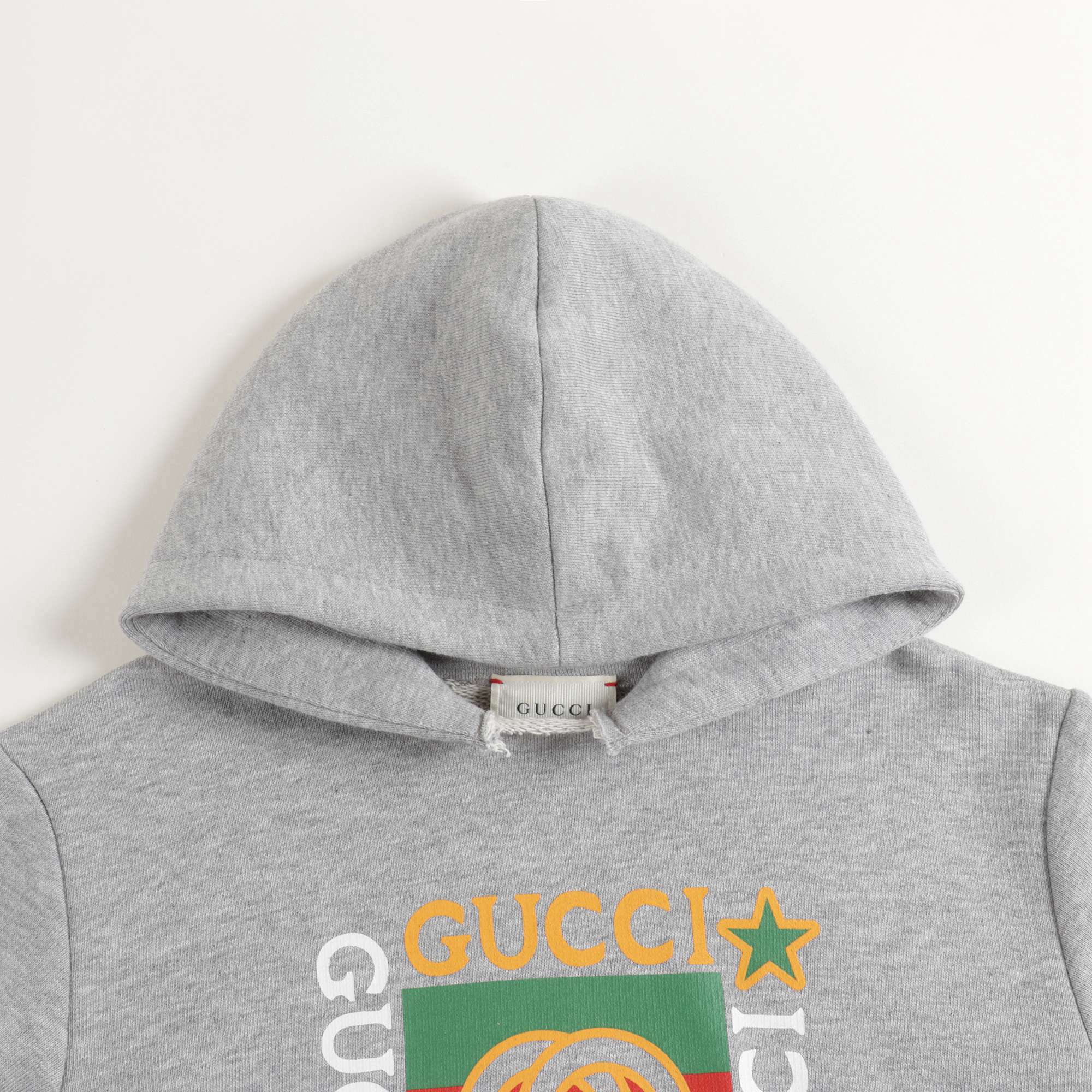 Baby Boys & Girls Light Grey GG Cotton Sweatshirt