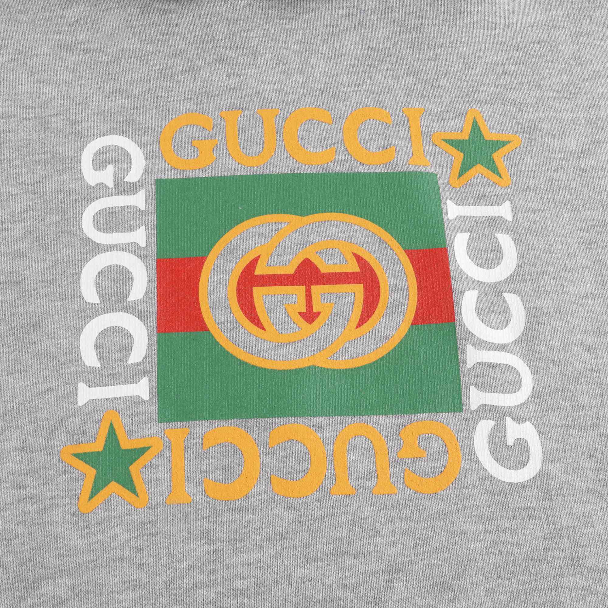 Baby Boys & Girls Light Grey GG Cotton Sweatshirt