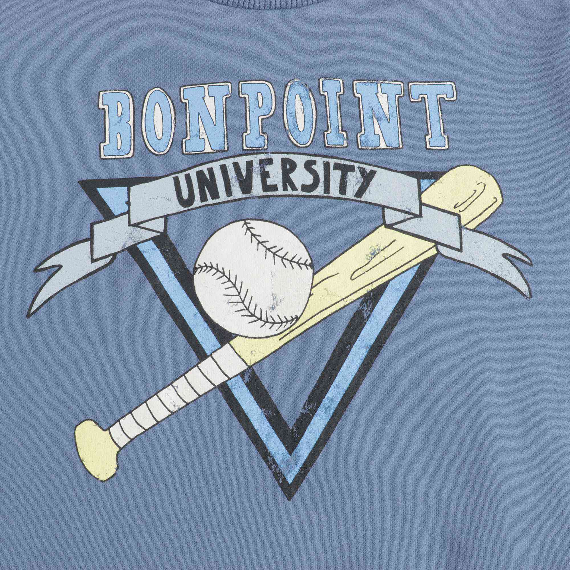 Boys Blue Cotton Sweatshirt