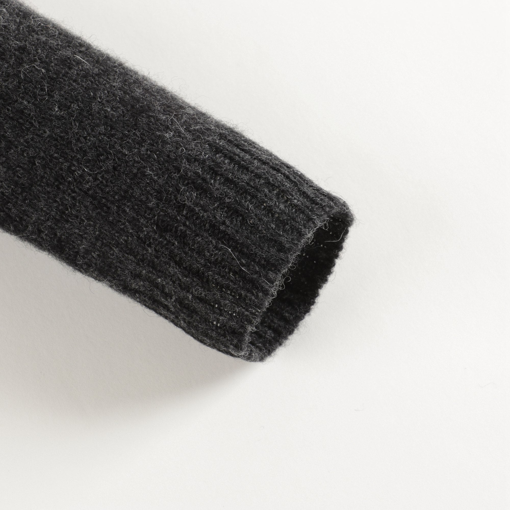 Boys & Girls Dark Grey Merino Wool Cardigan
