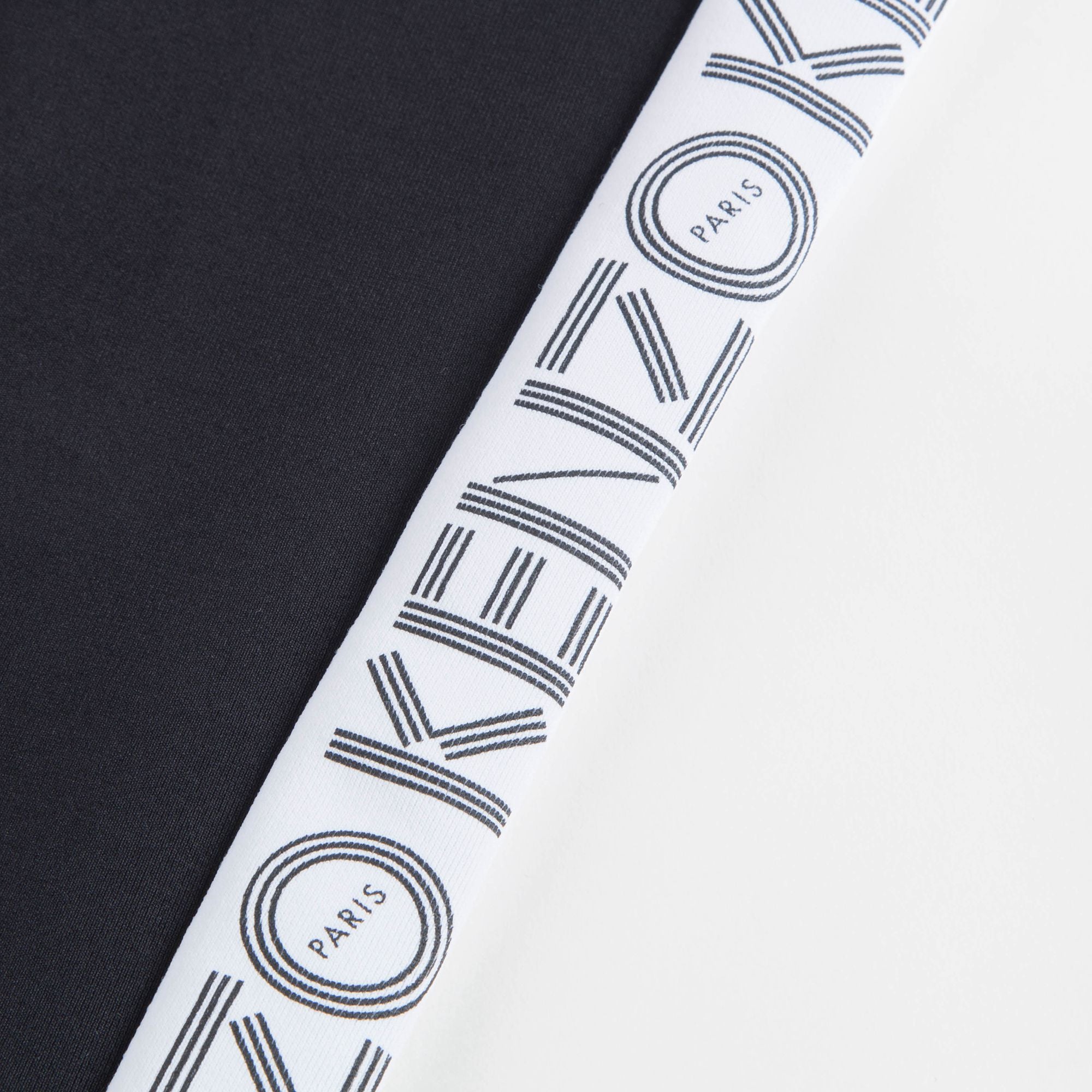 Boys Black Logo Cotton Trousers