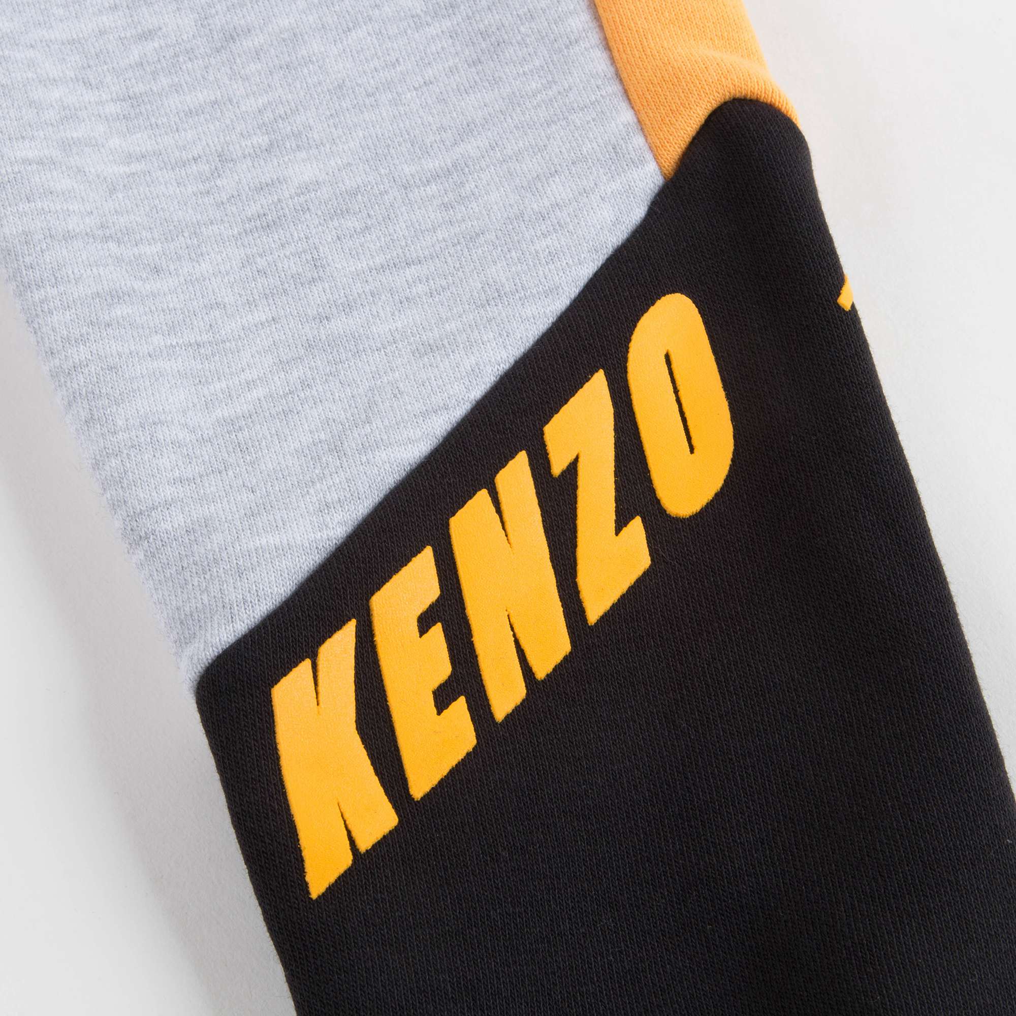 Boys Light Marl Grey Cotton Trousers