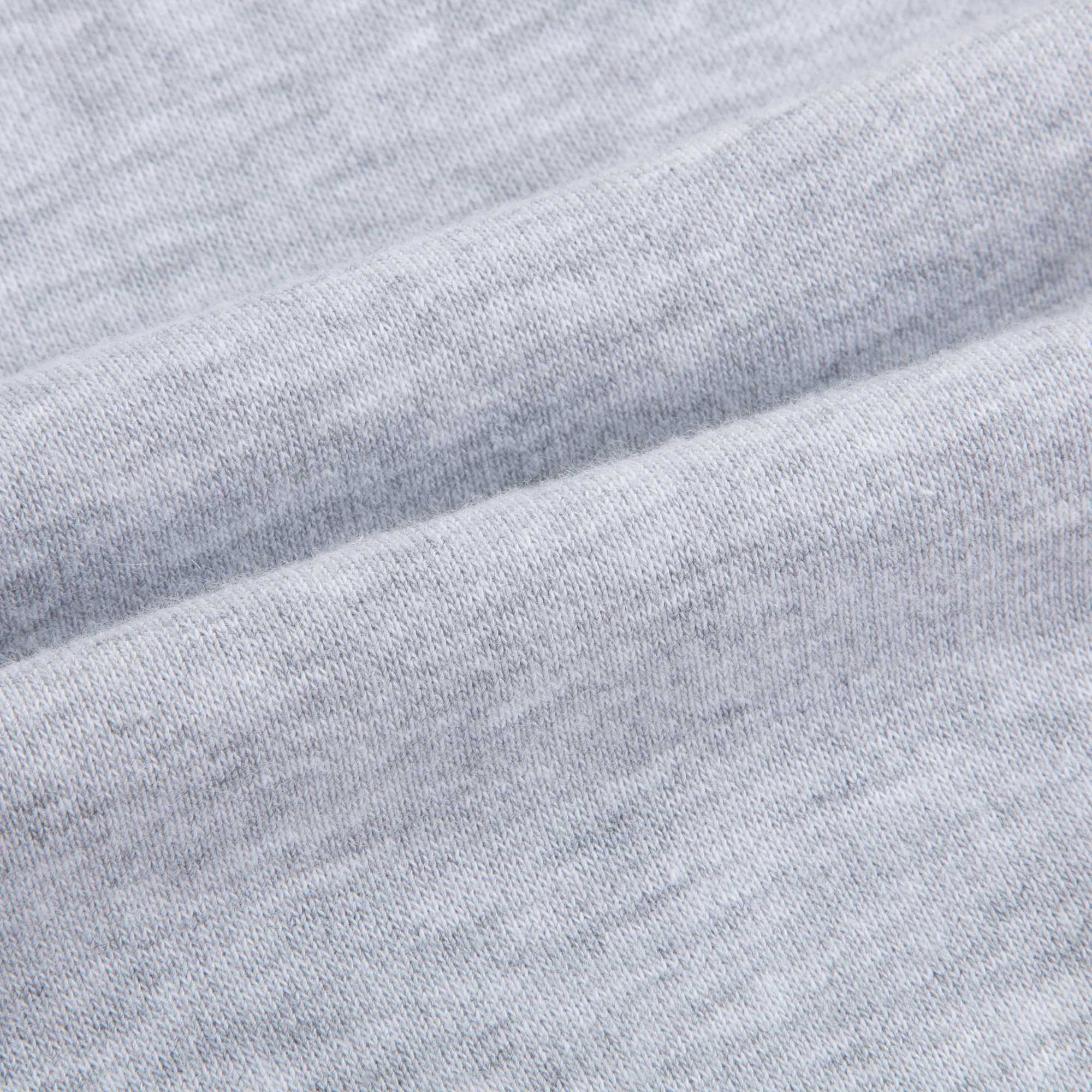 Boys Light Marl Grey Cotton Trousers