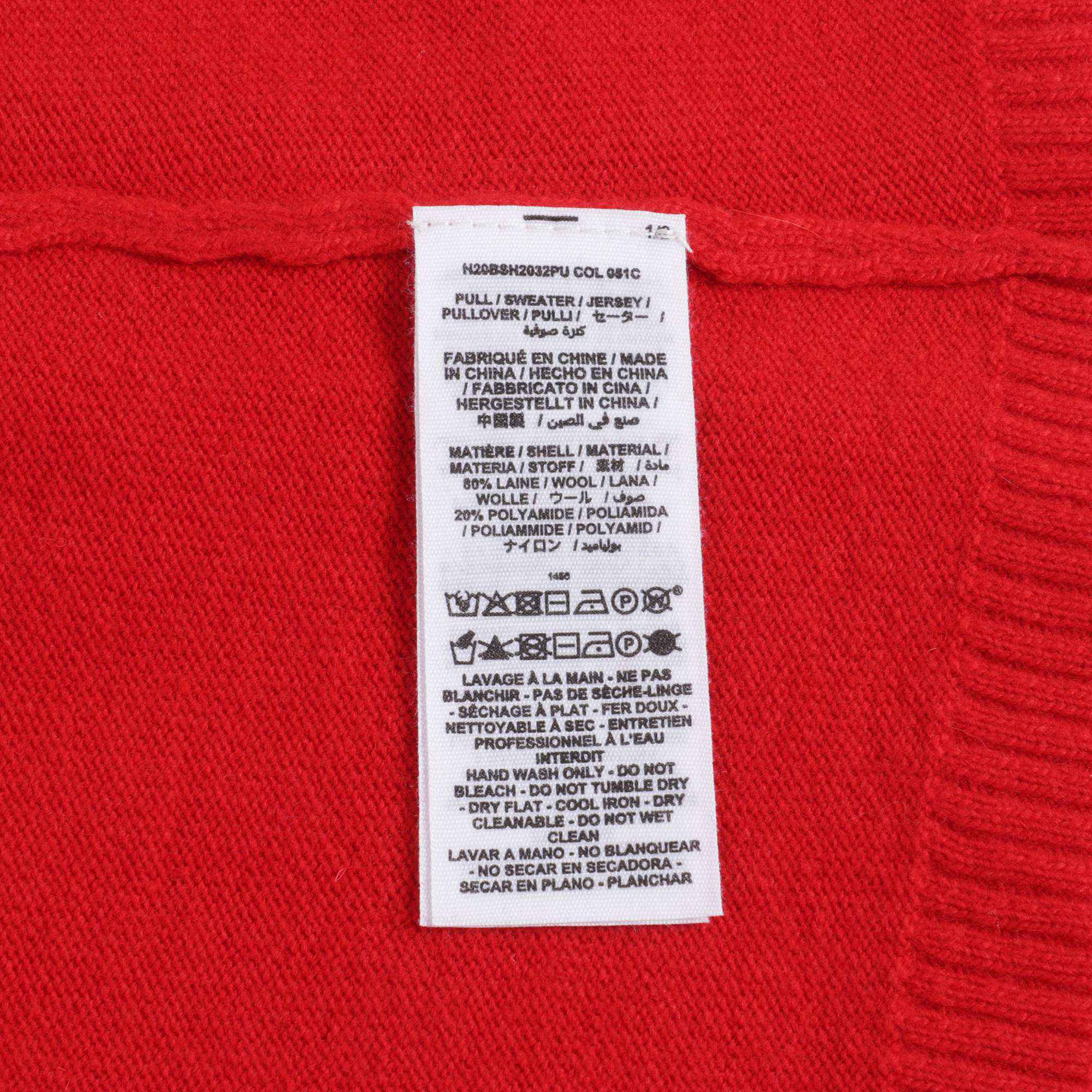 Pull géranium pour bébés filles