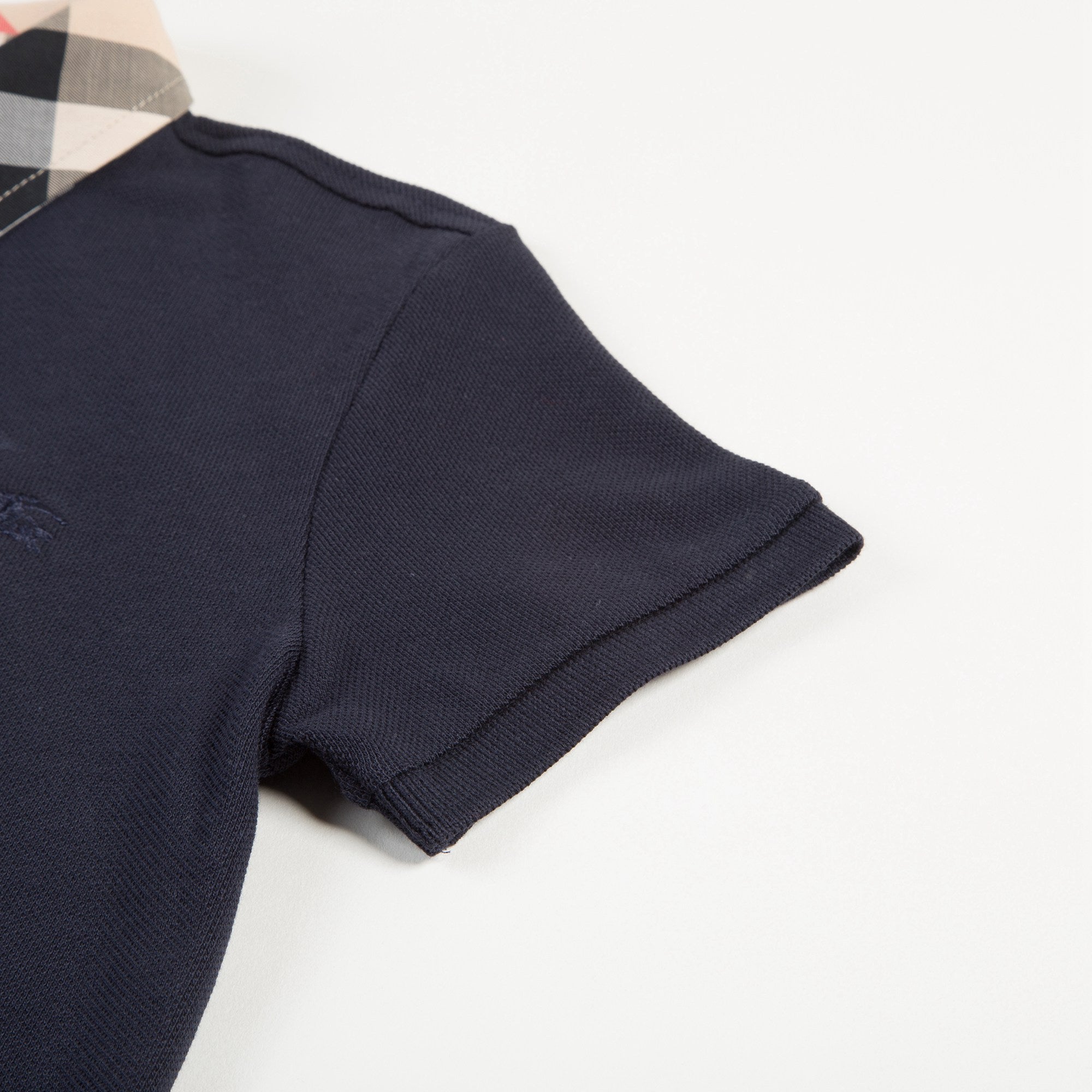 Boys True Navy Cotton Polo Shirt