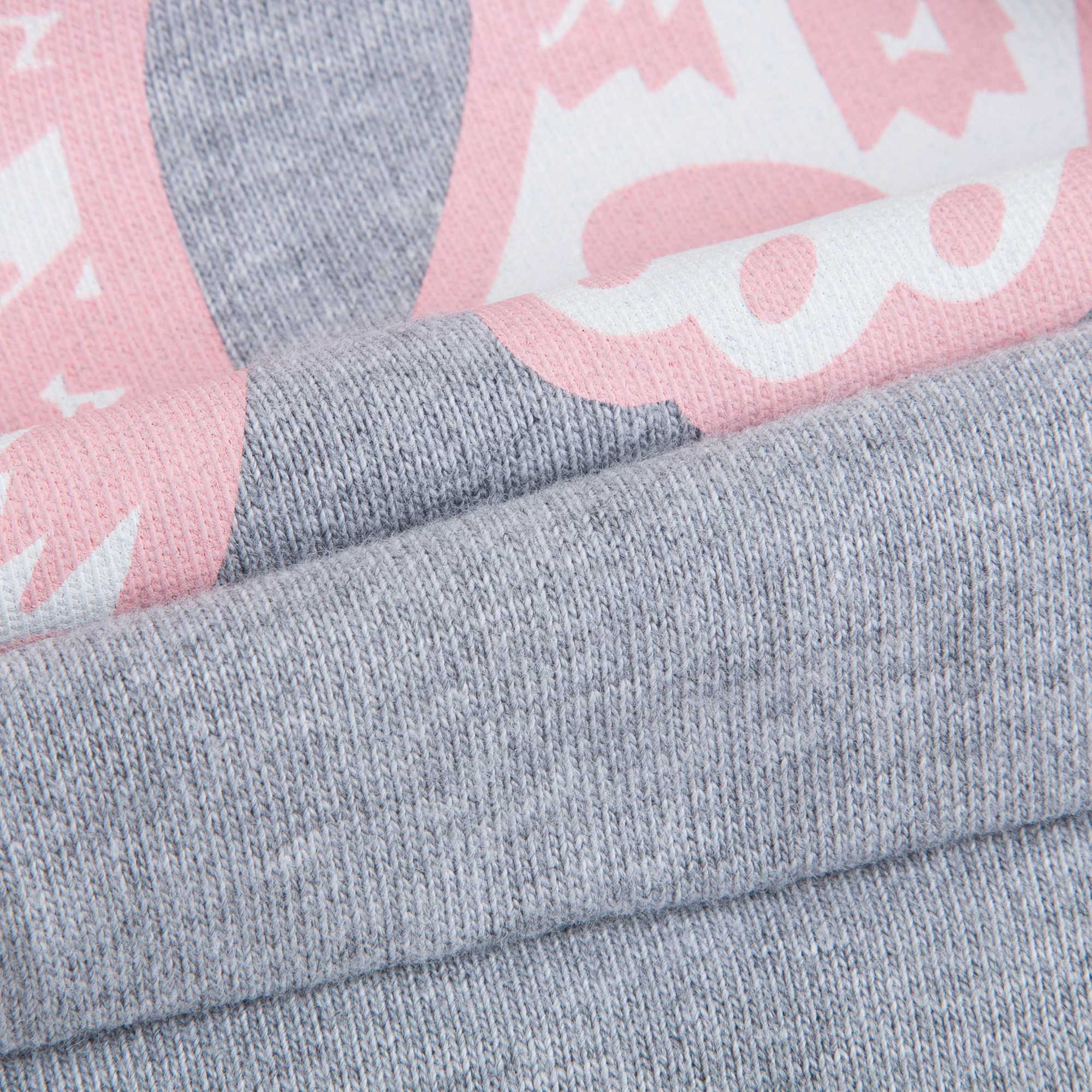 Baby Girls Marl Grey Cotton Cardigan