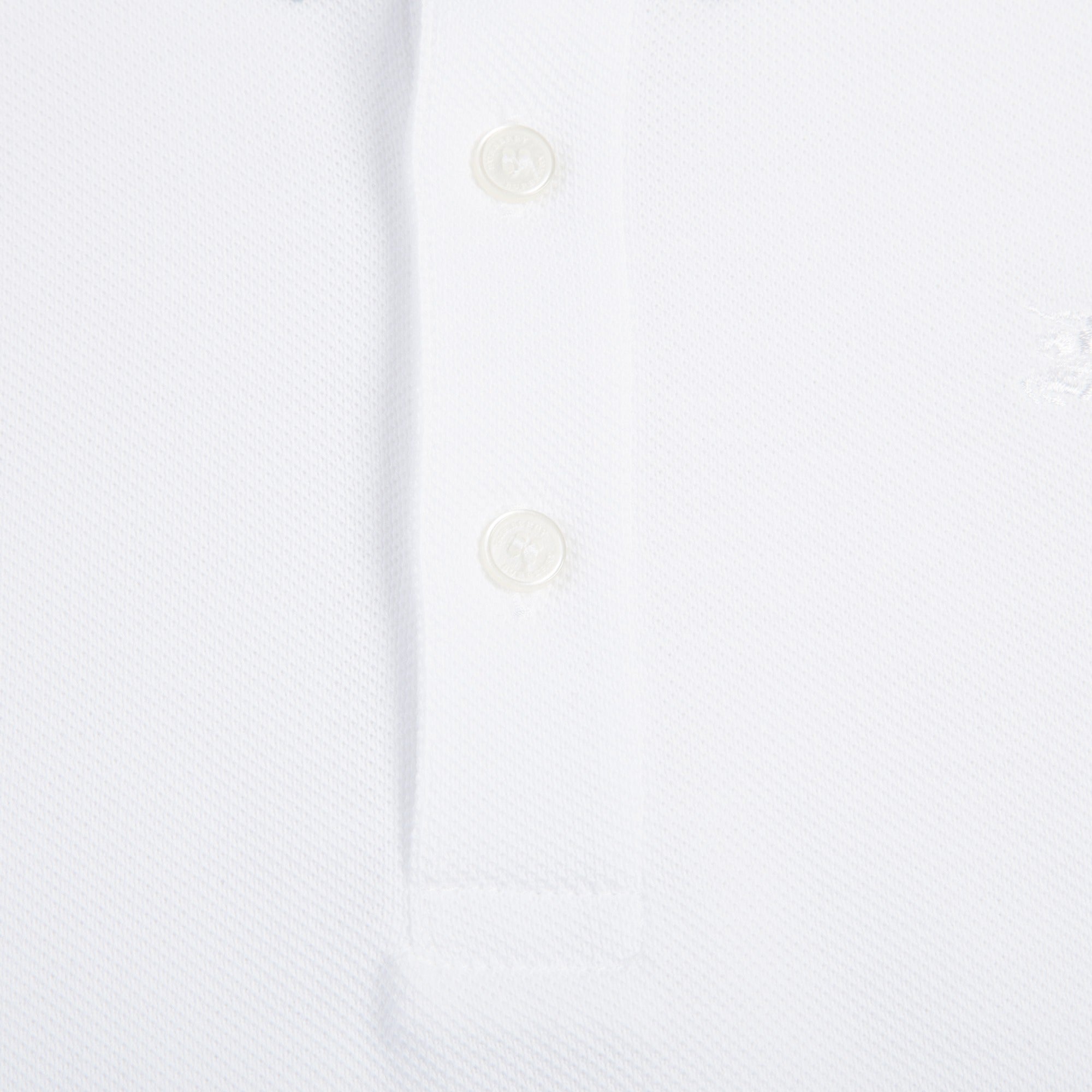 Boys White Cotton Polo Shirts