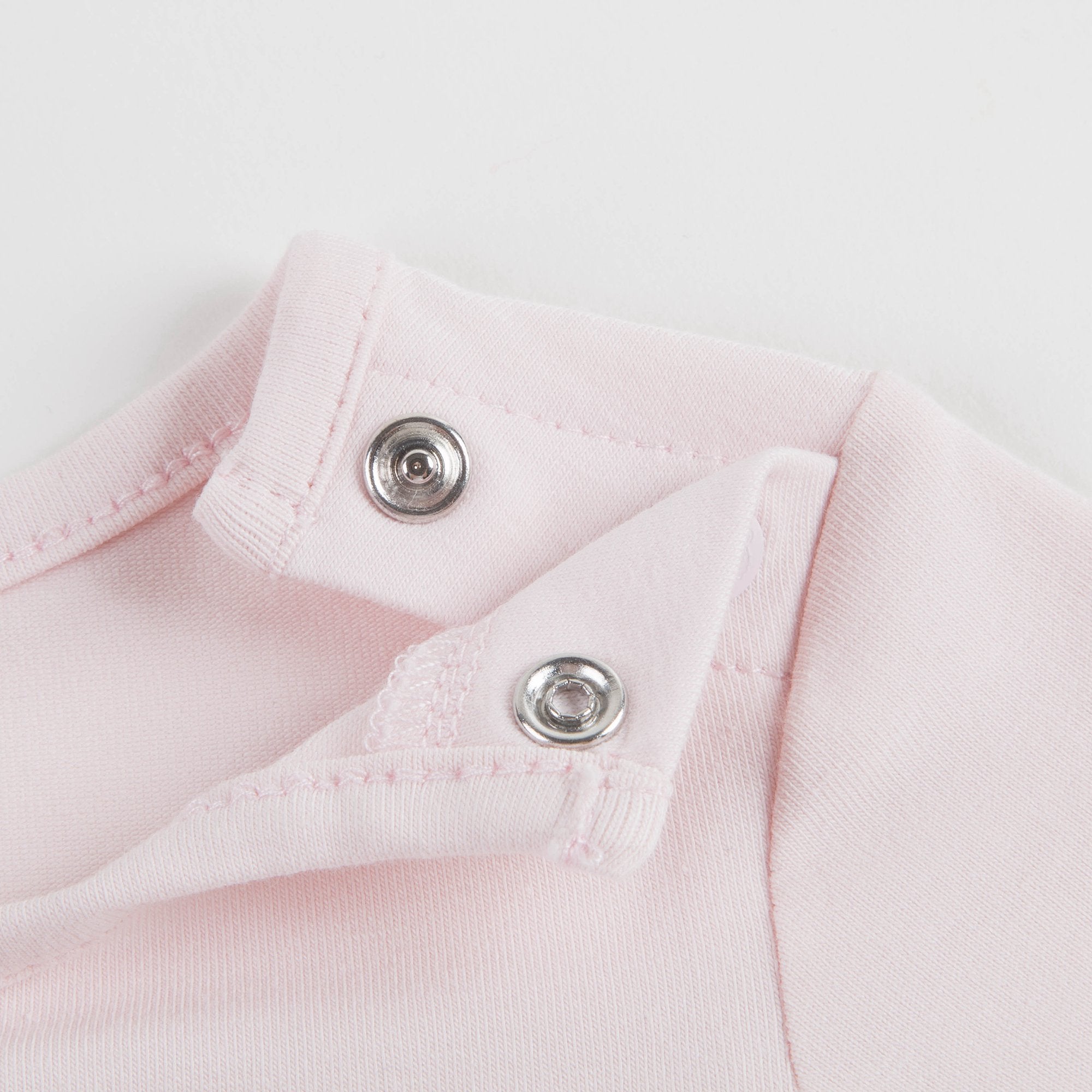 Baby Girls Light Pink Cotton T-shirt