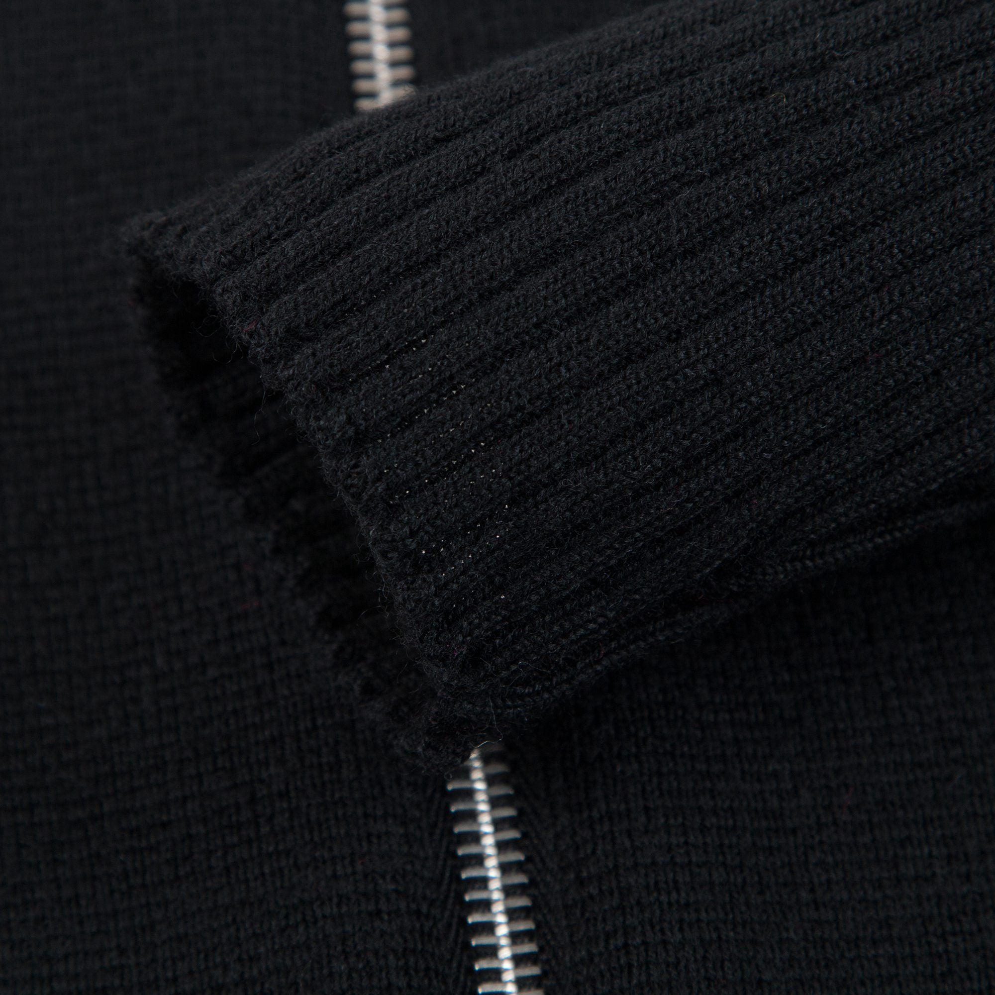 Girls  Black  Wool   Cardigan