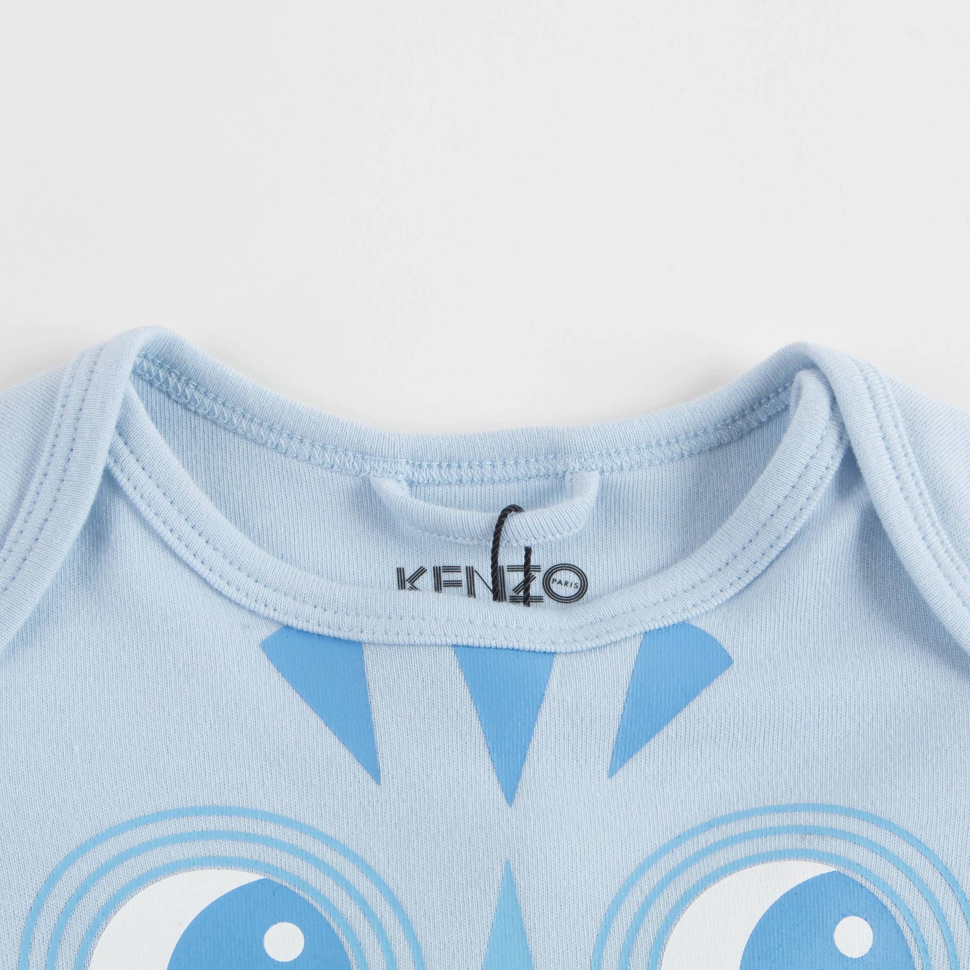 Baby Boys Light Blue Cotton T-shirt