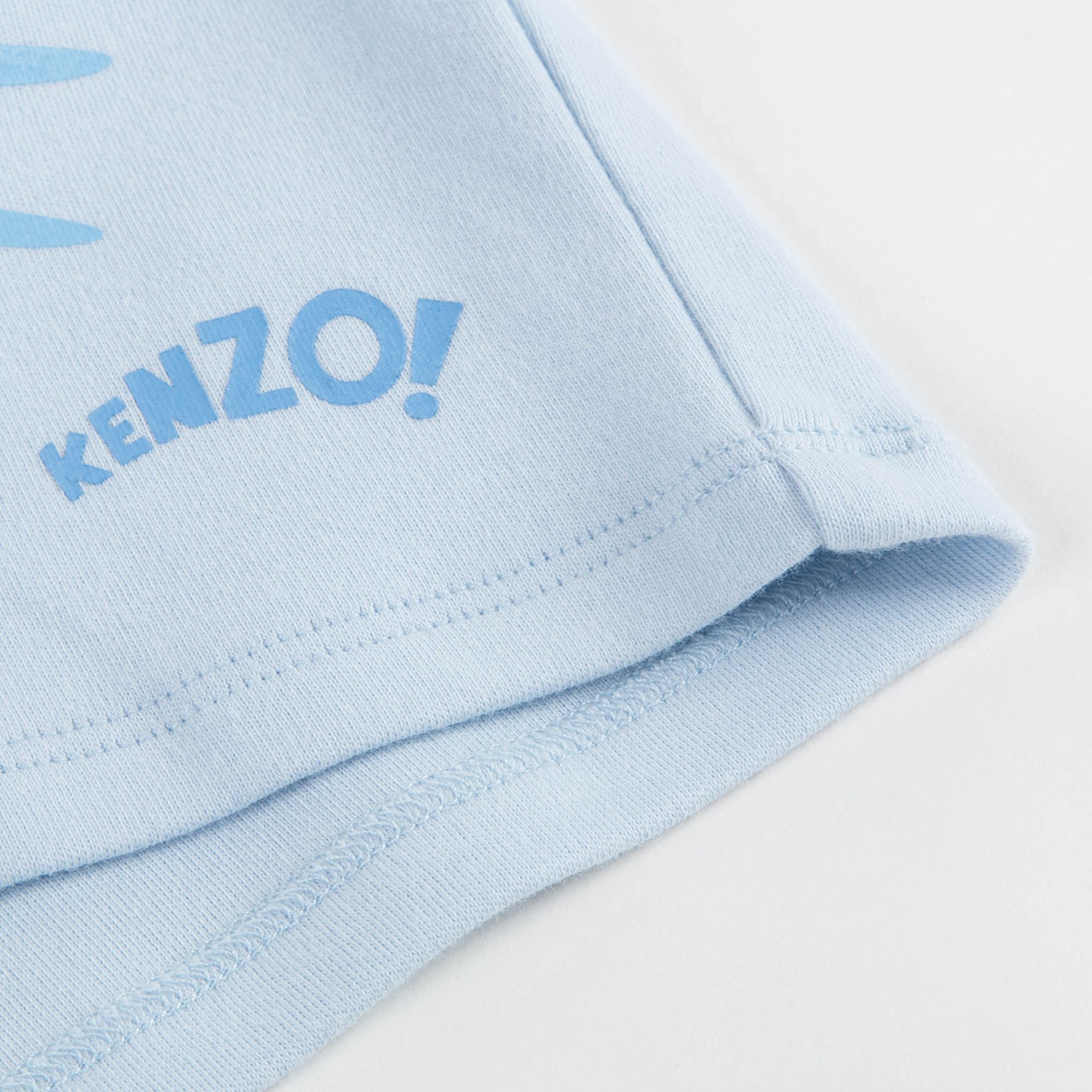 Baby Boys Light Blue Cotton T-shirt