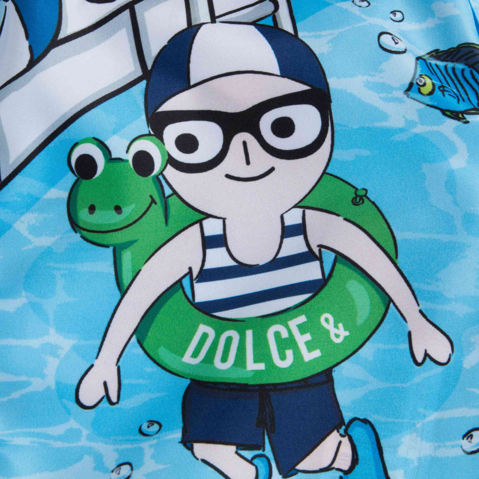 Baby Boys DG Family Swimming Trunks