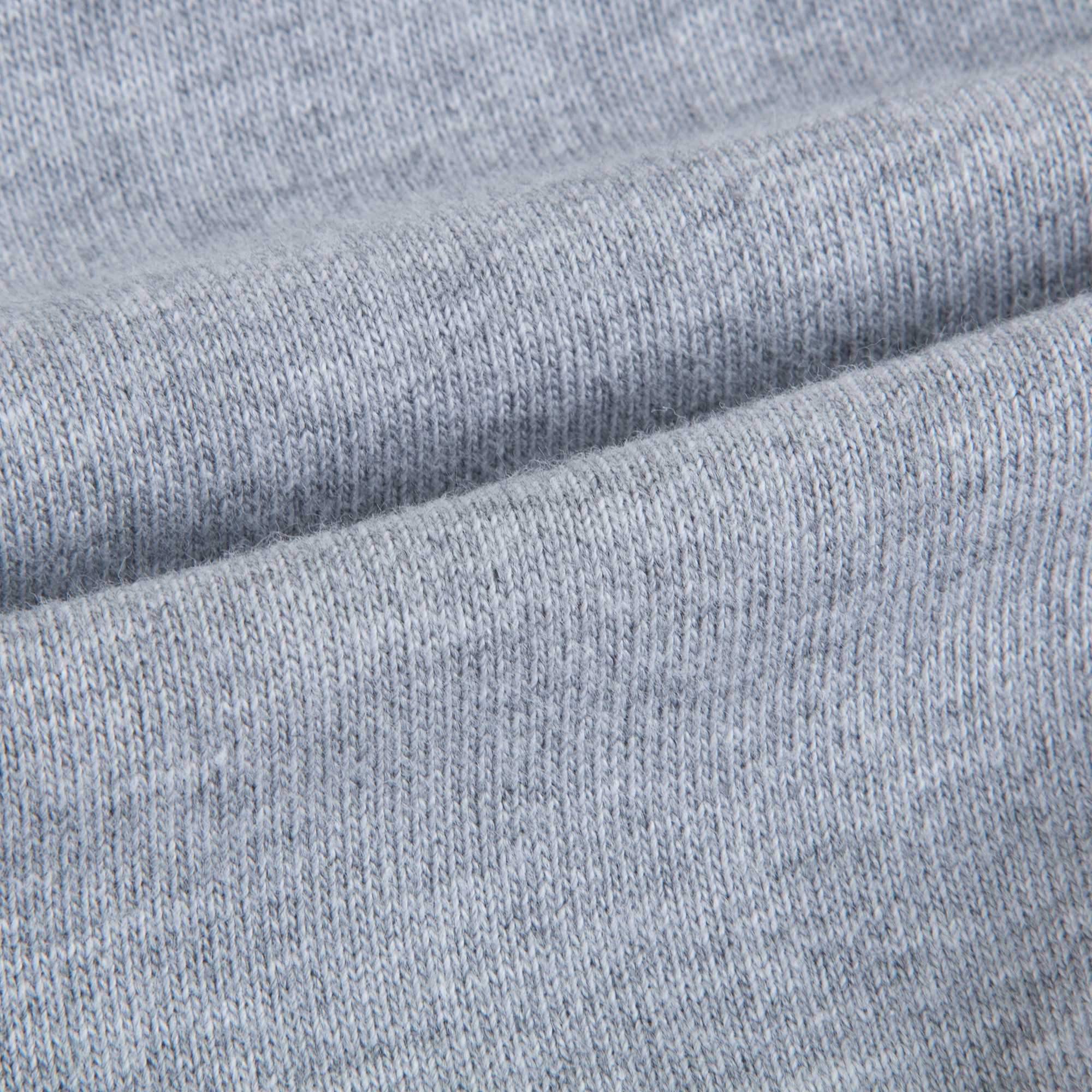Baby Boys Marl Grey Cotton Trousers