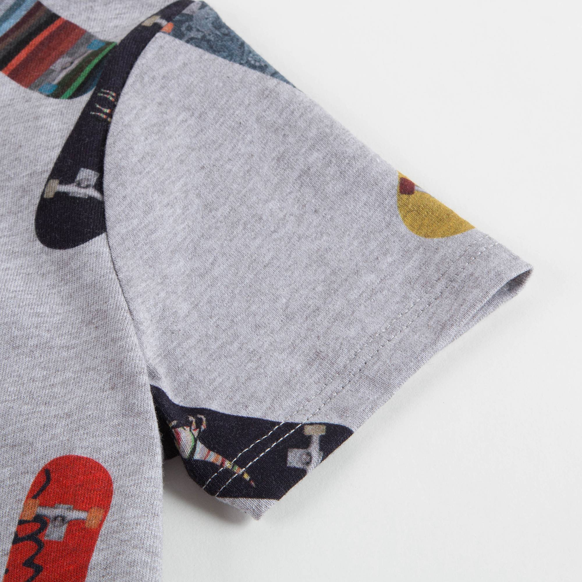 Boys Marl Boys Cotton T-shirt