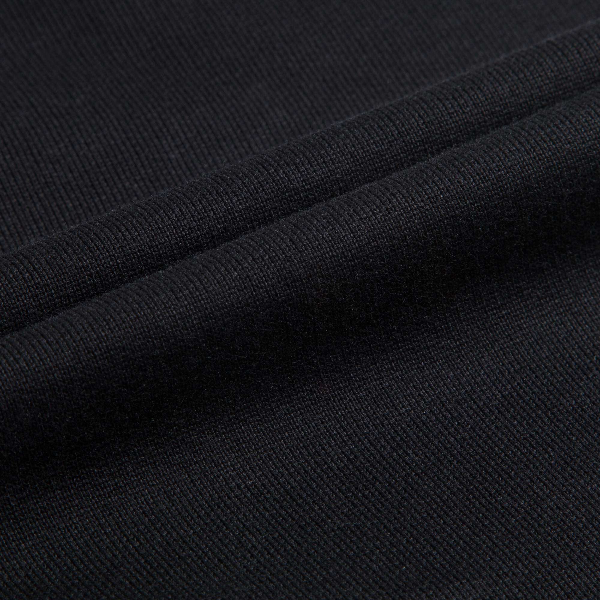 Boys & Girls Black Cotton Trousers