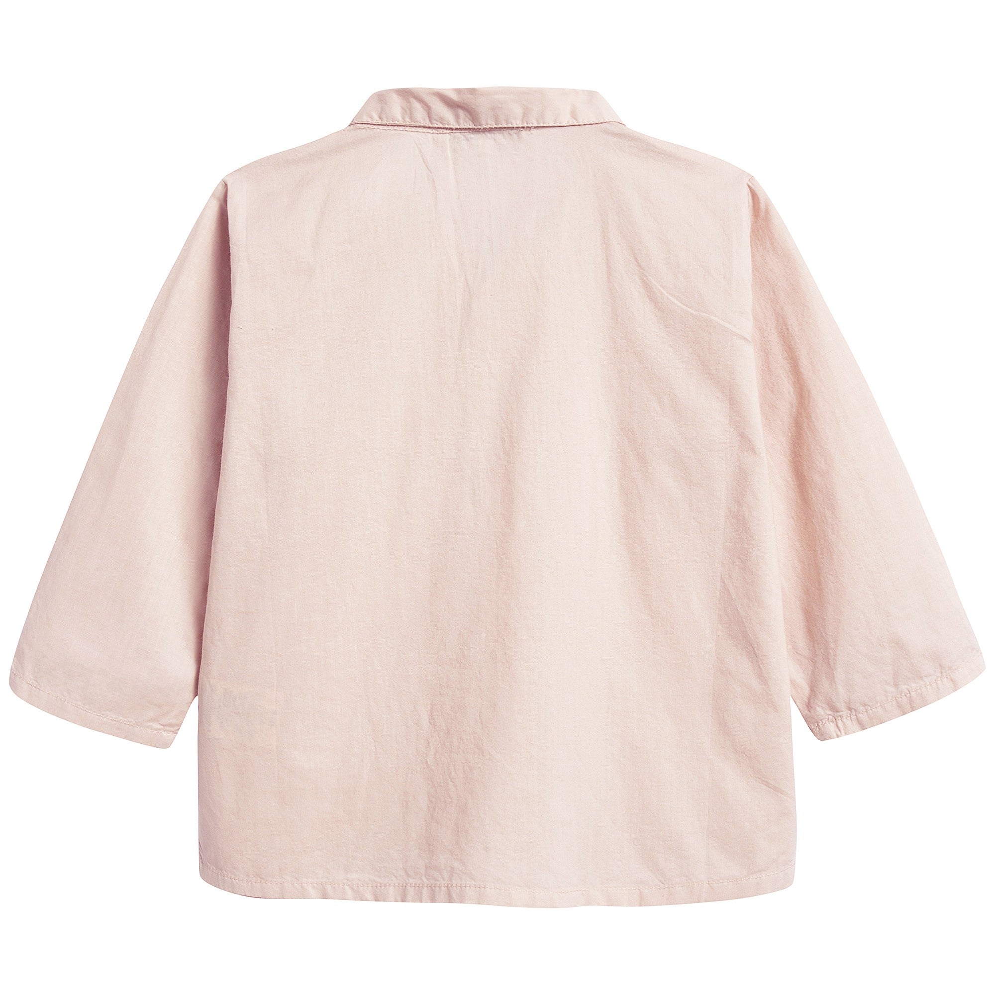 Baby Girls Sand Cotton Woven T-shirt