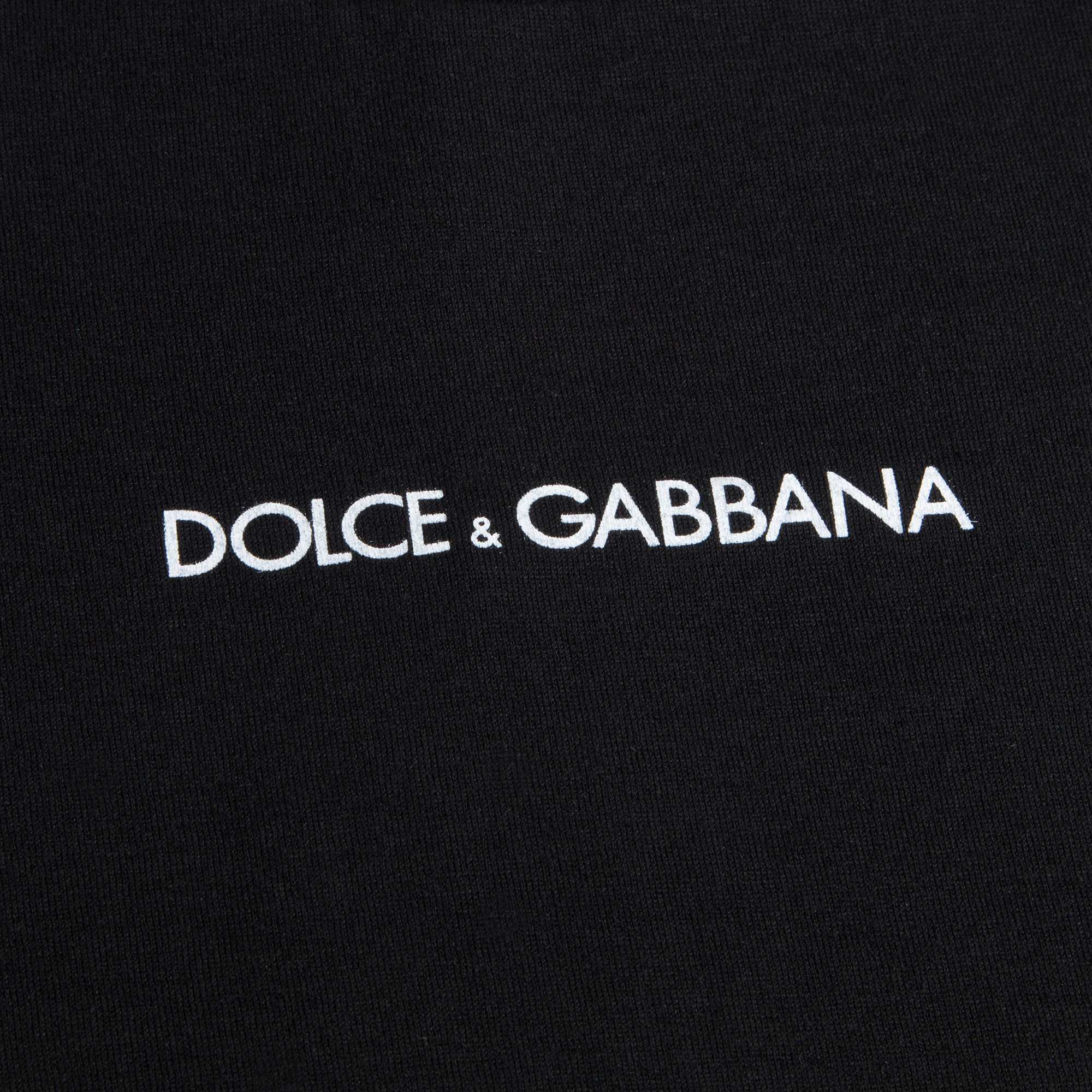 Boys & Girls Black Cotton T-shirt