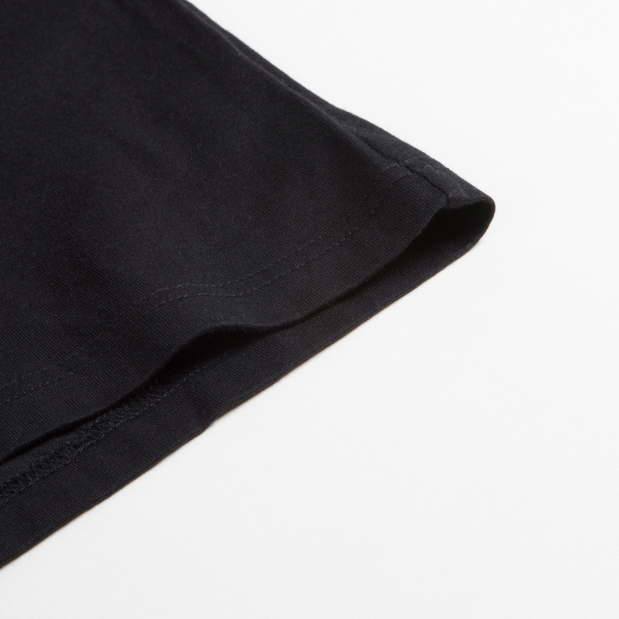 Boys & Girls Black Cotton T-shirt