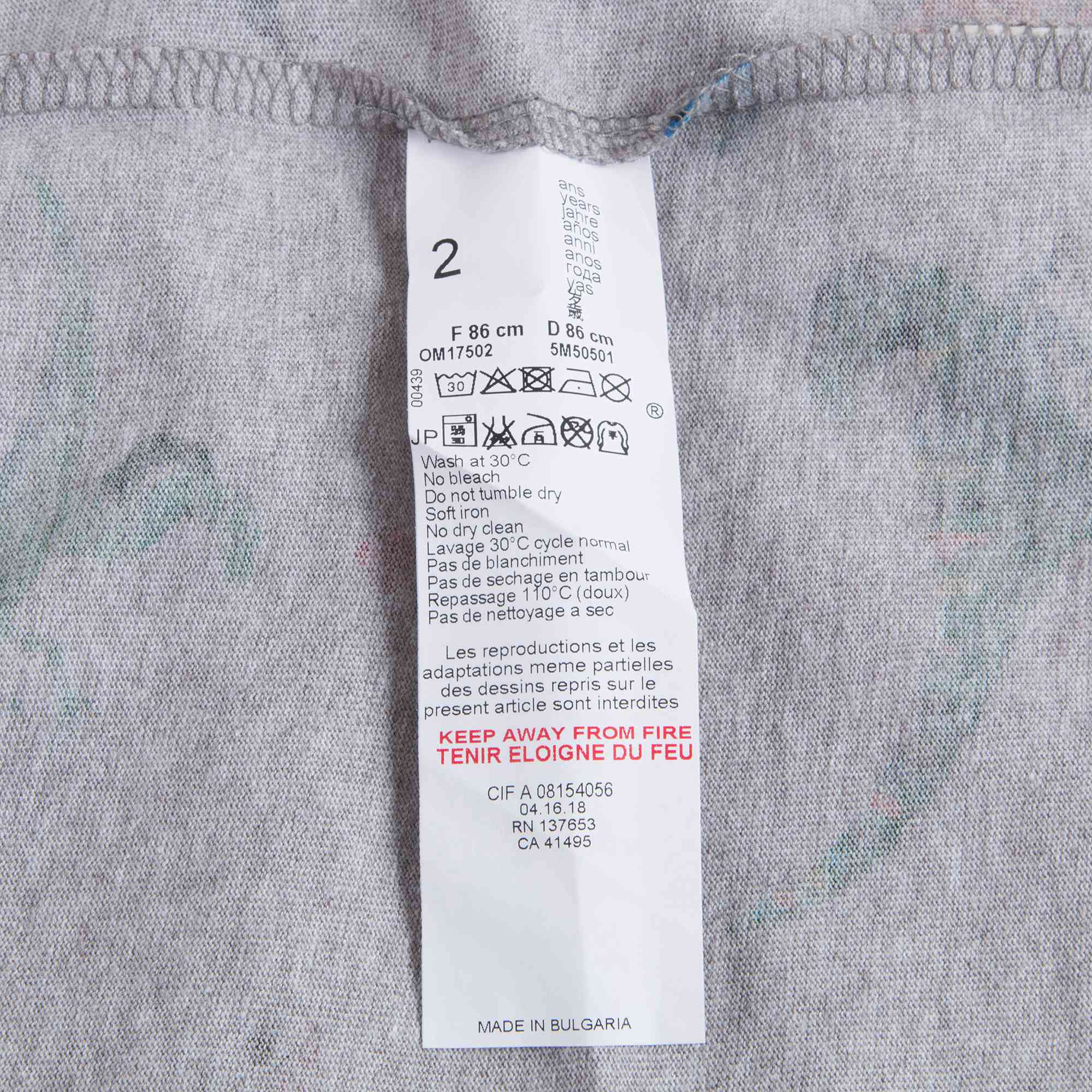 Baby Boys Marl Grey Cotton Sets