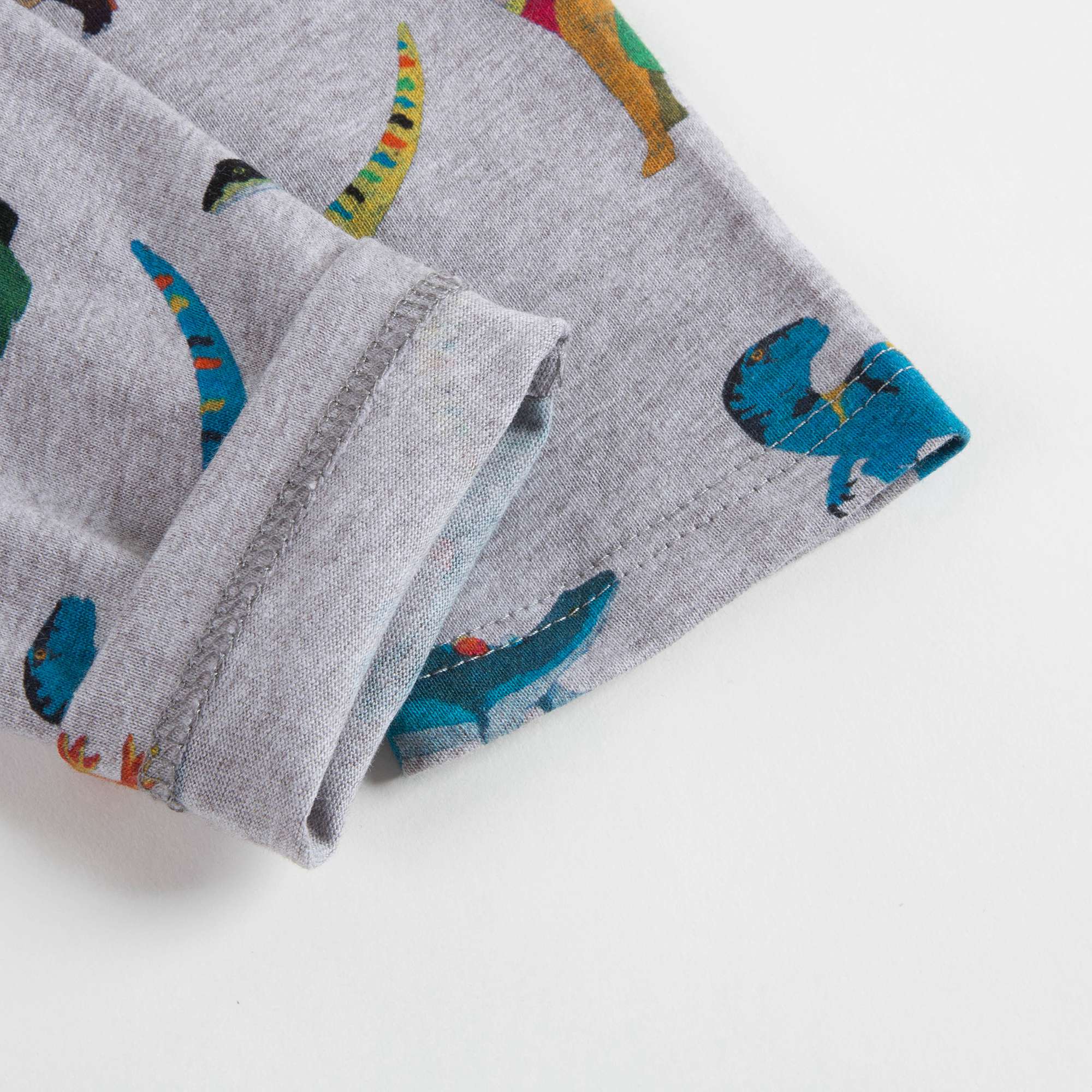 Baby Boys Marl Grey Cotton Sets