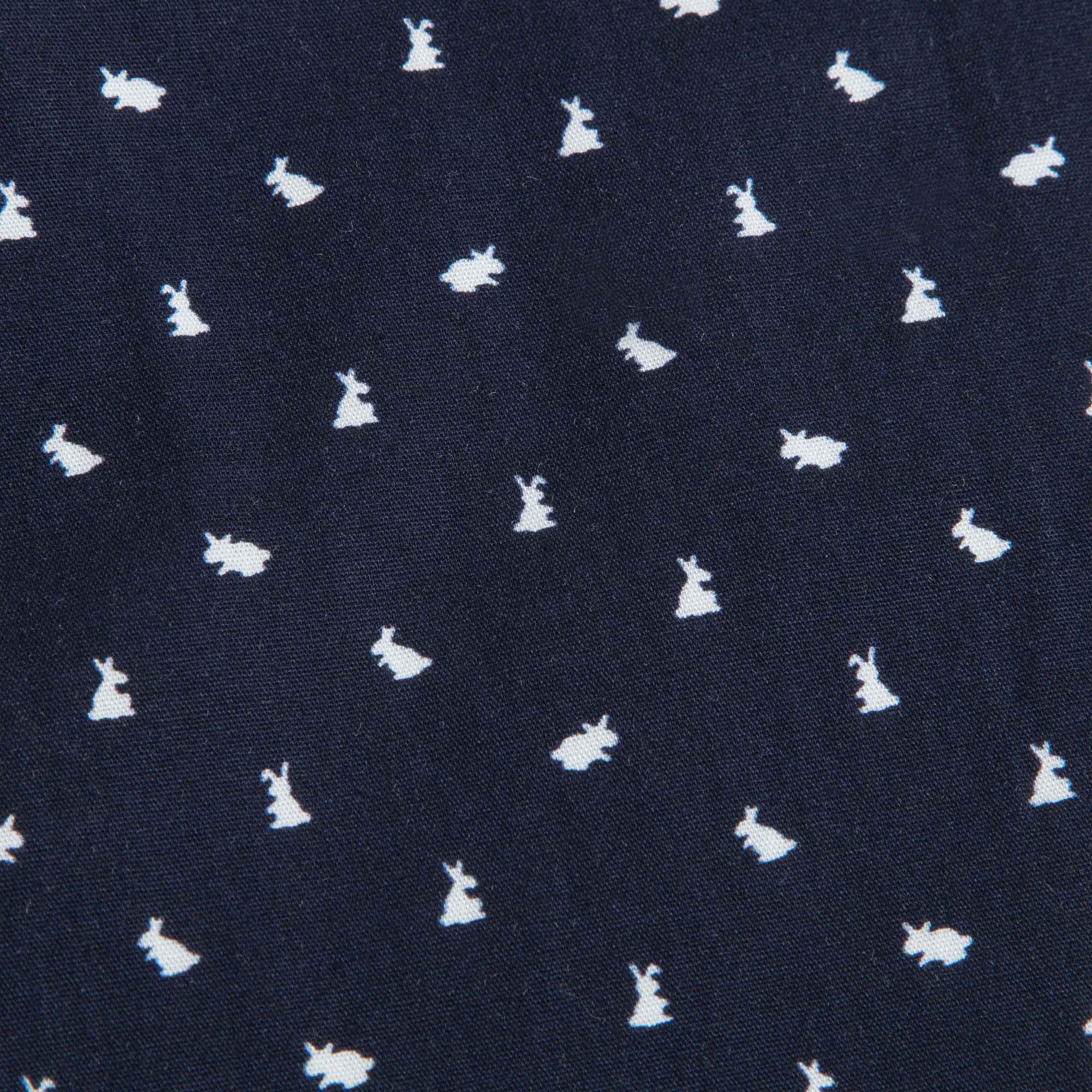 Baby Boys Navy Cotton Shirt