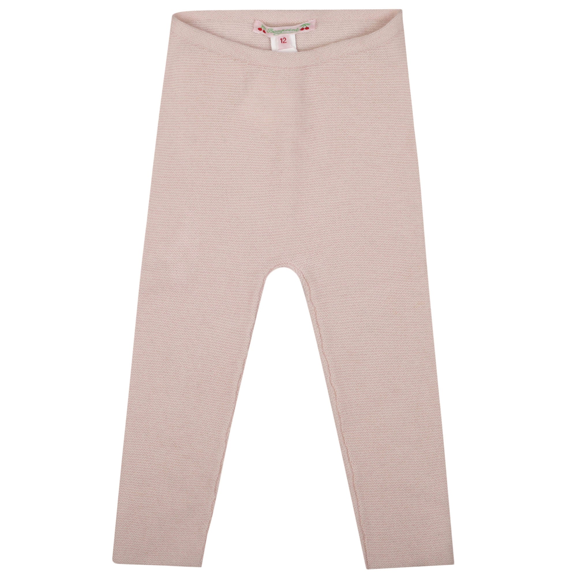 Baby Pale Pink Cashmere Trouser - CÉMAROSE | Children's Fashion Store - 1